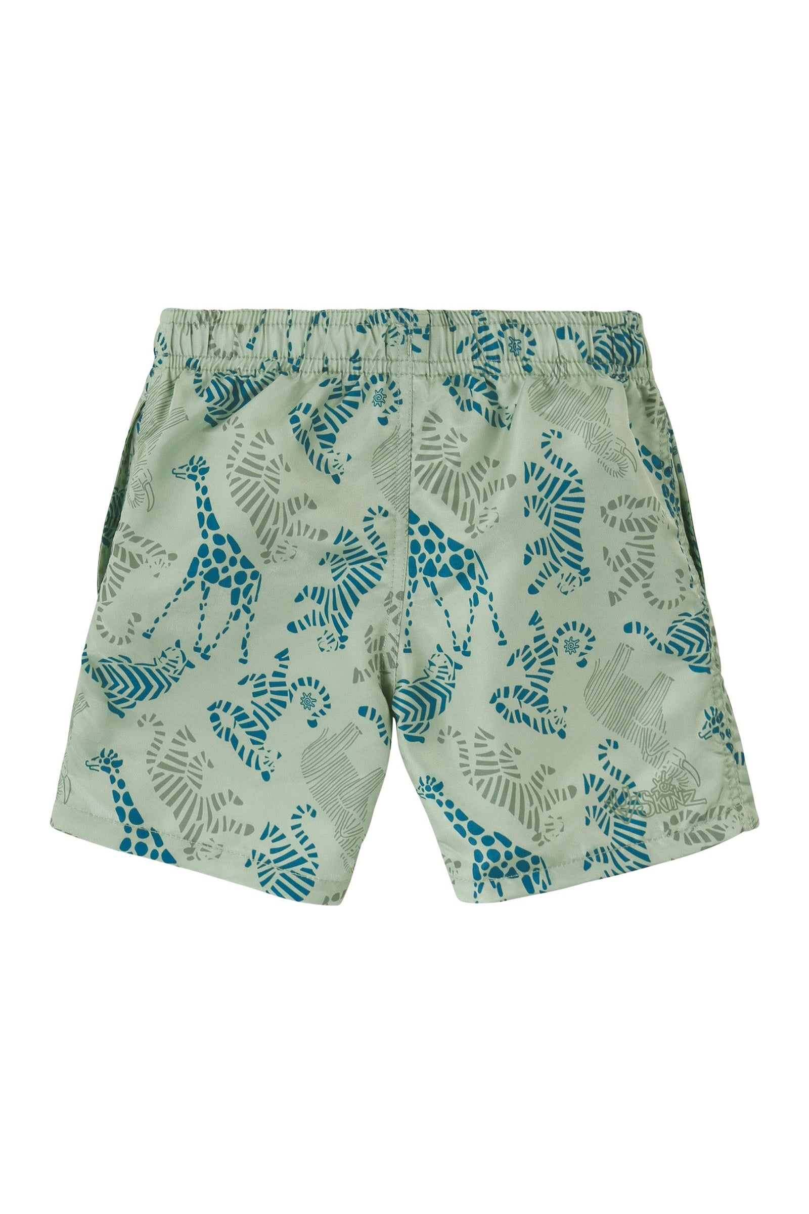 boys magic print beach shorts|magic-zoo