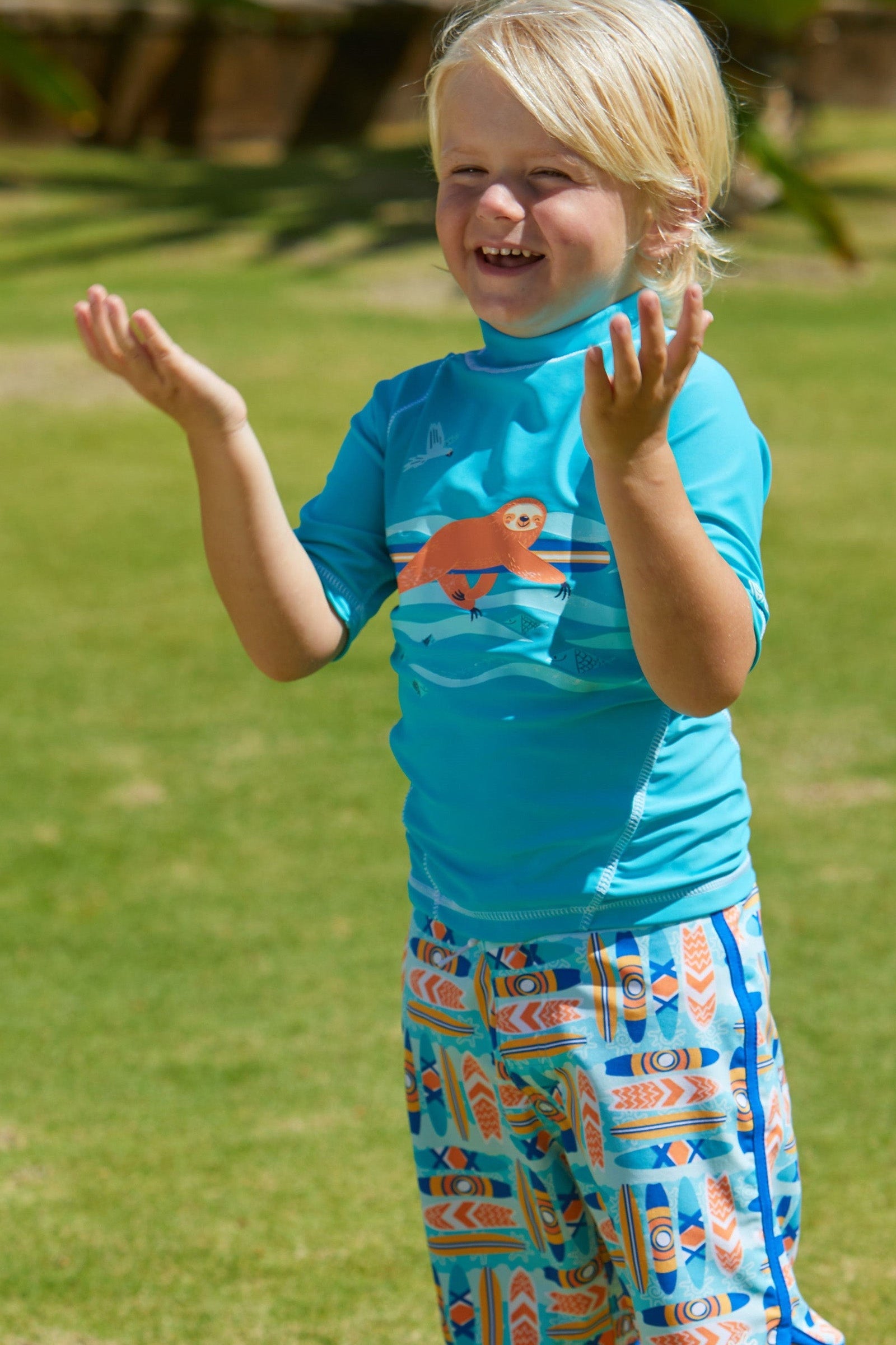 Boy's Retro Board Shorts