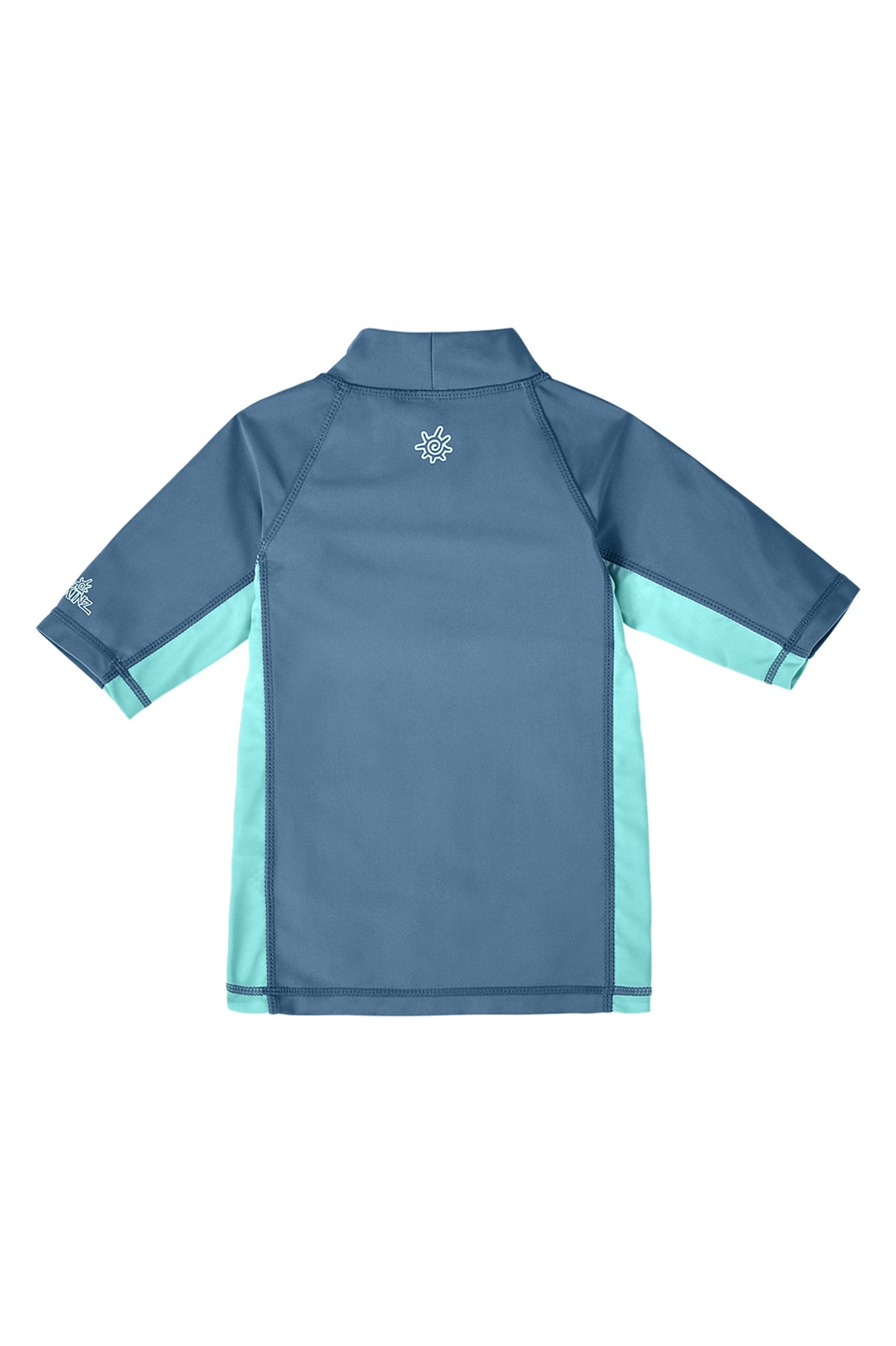Boy's Adventure Short Sleeve Swim Shirt|shark-bite