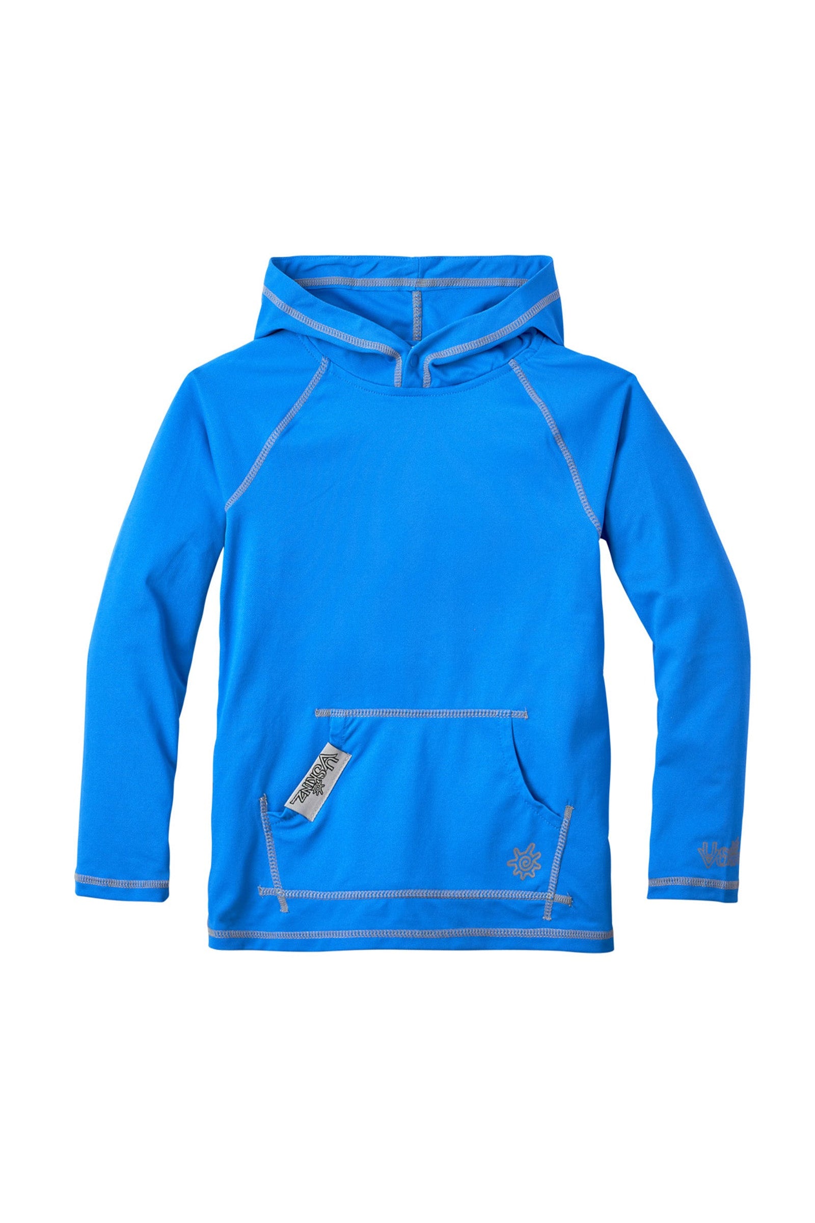 boy's pullover hoodie in royal|royal