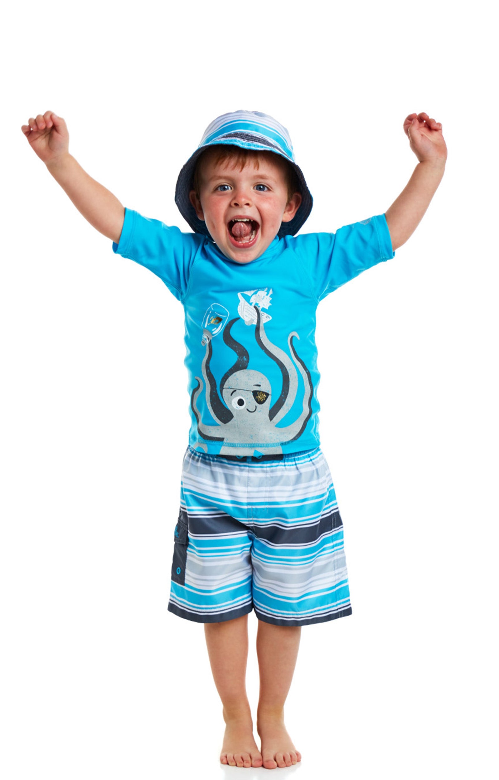 Boy's 3PC Sun & Swim Set