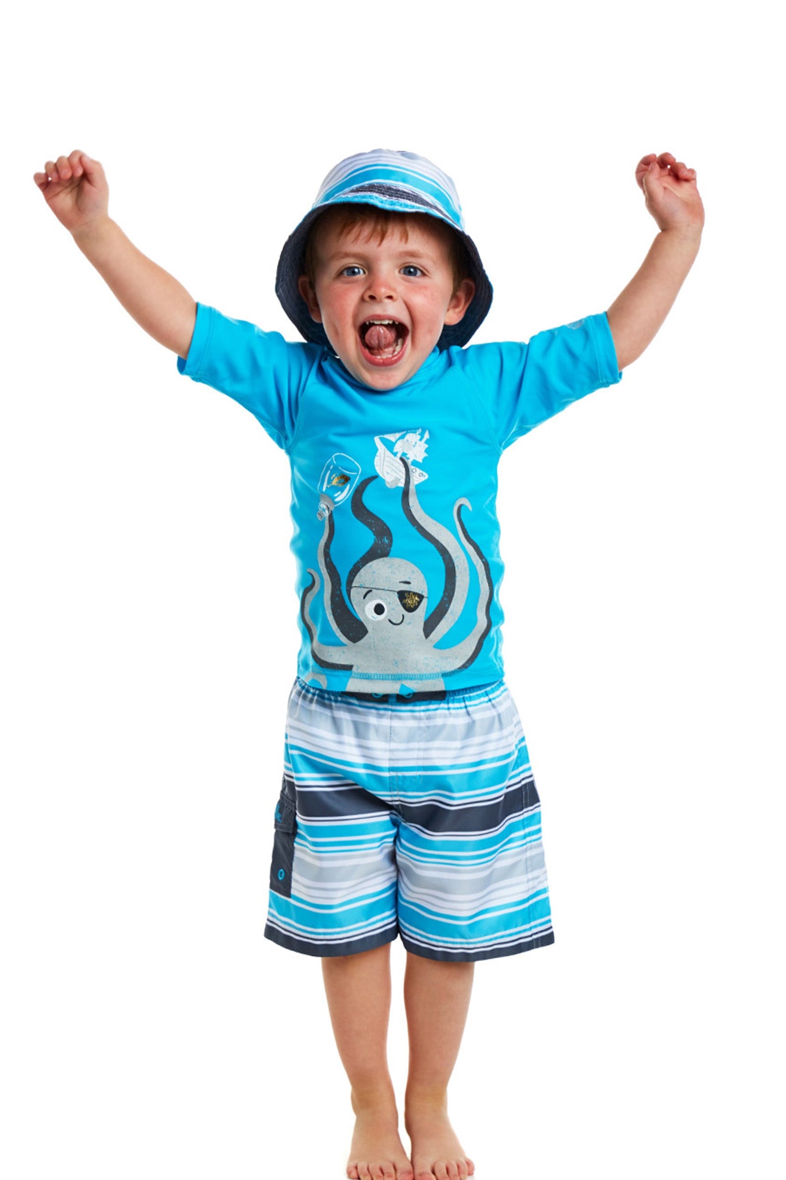 Boy's 3PC Sun & Swim Set