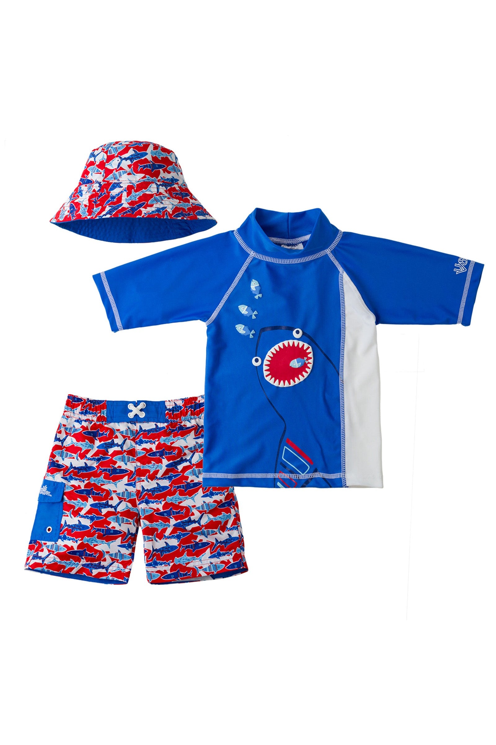Boy's 3PC Sun & Swim Set