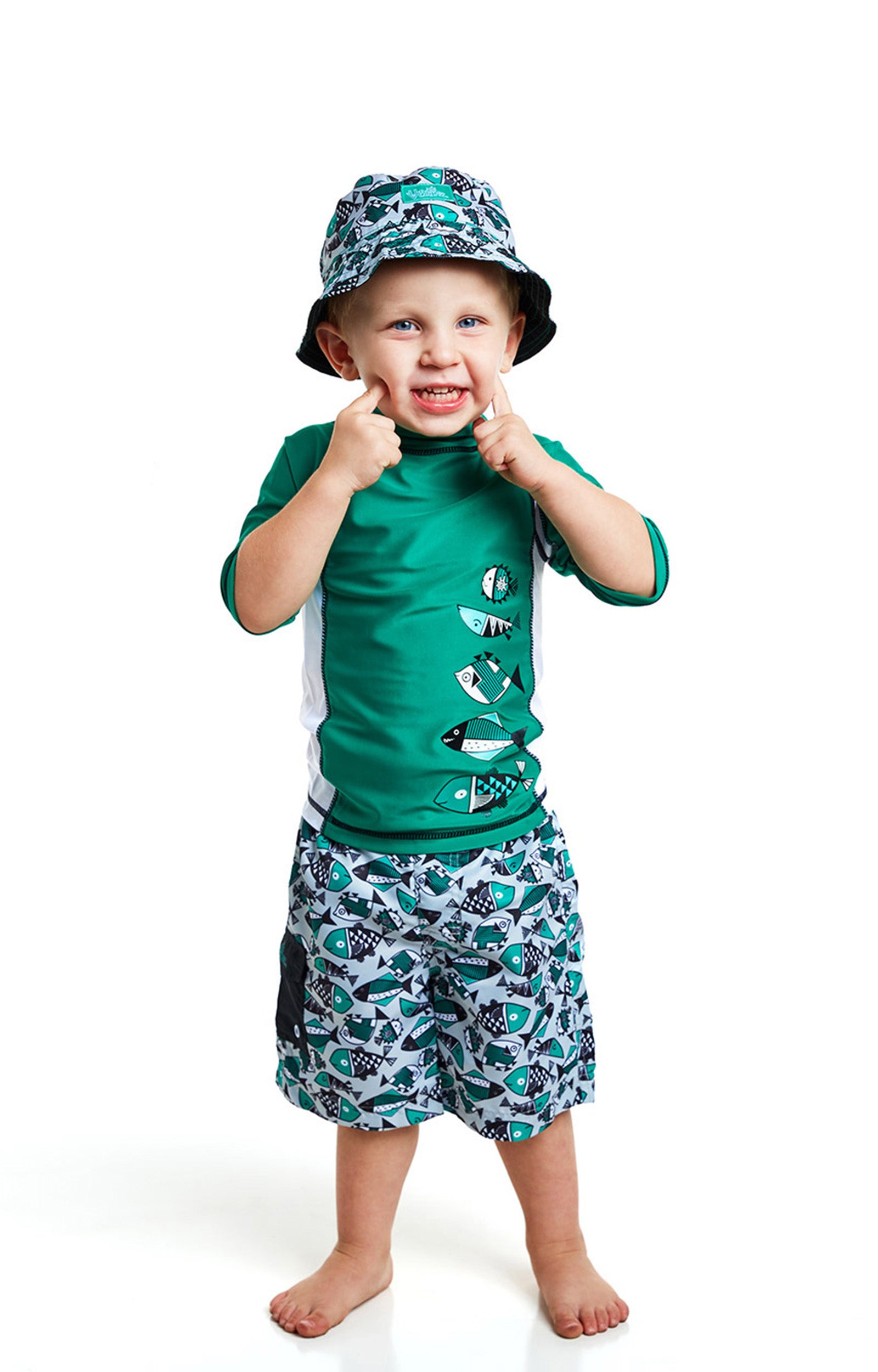 Boy's 3PC Sun & Swim Set