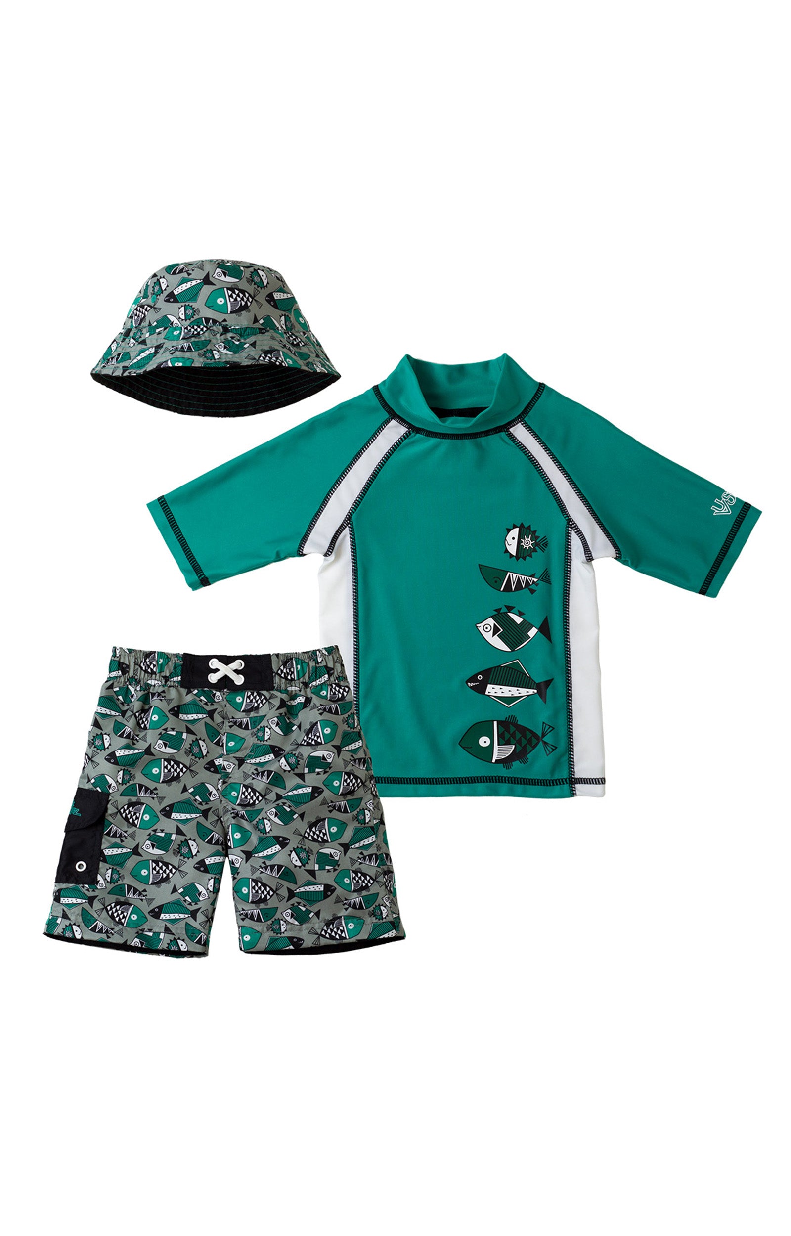Boy's 3PC Sun & Swim Set