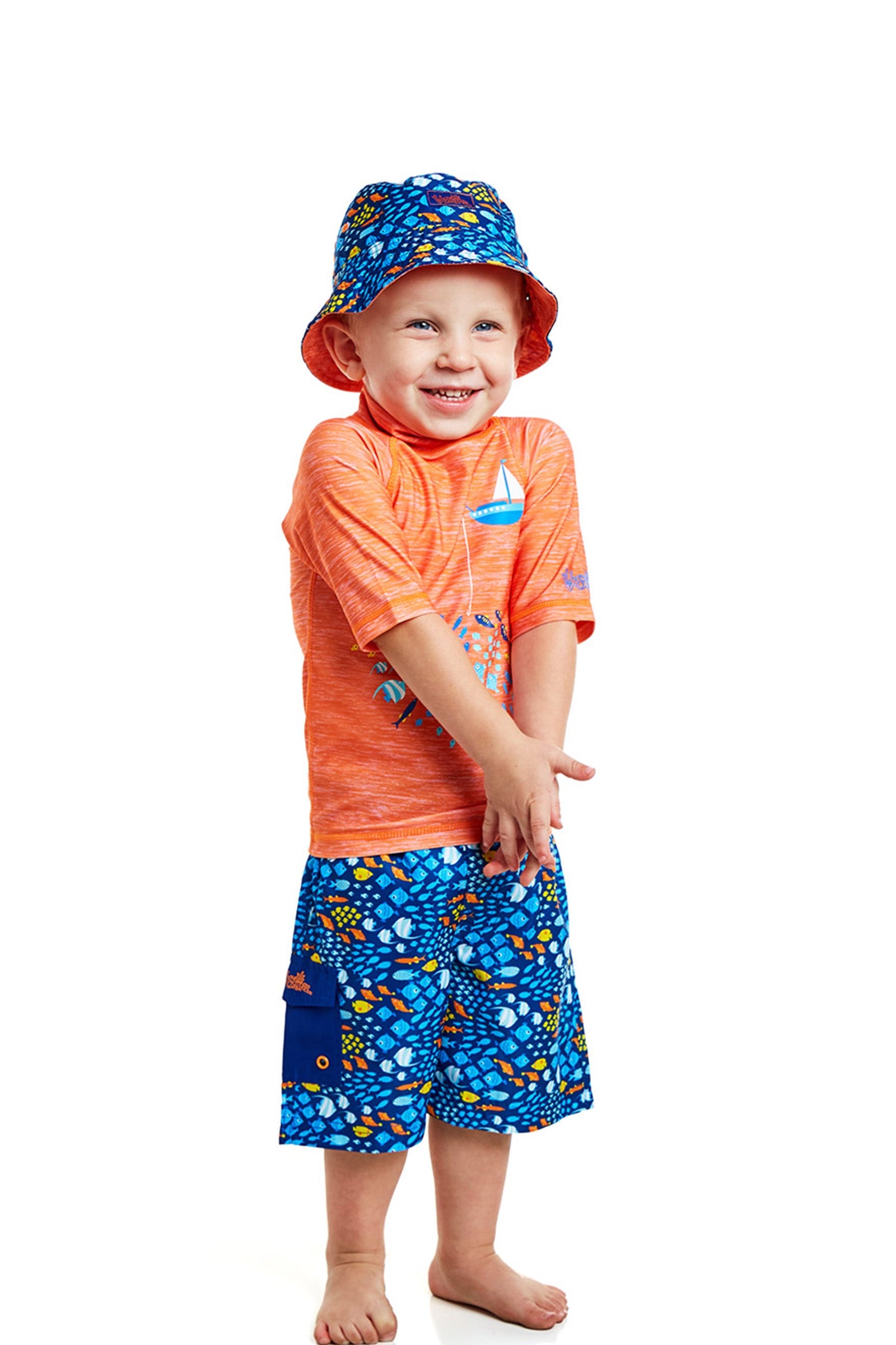 Boy's 3PC Sun & Swim Set