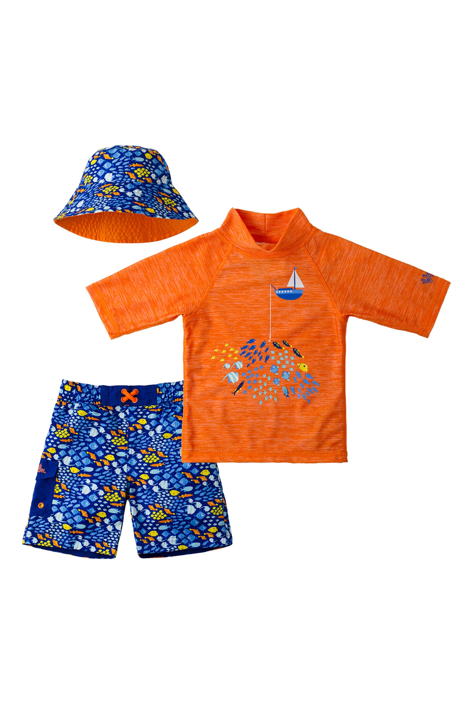 Boy's 3PC Sun & Swim Set