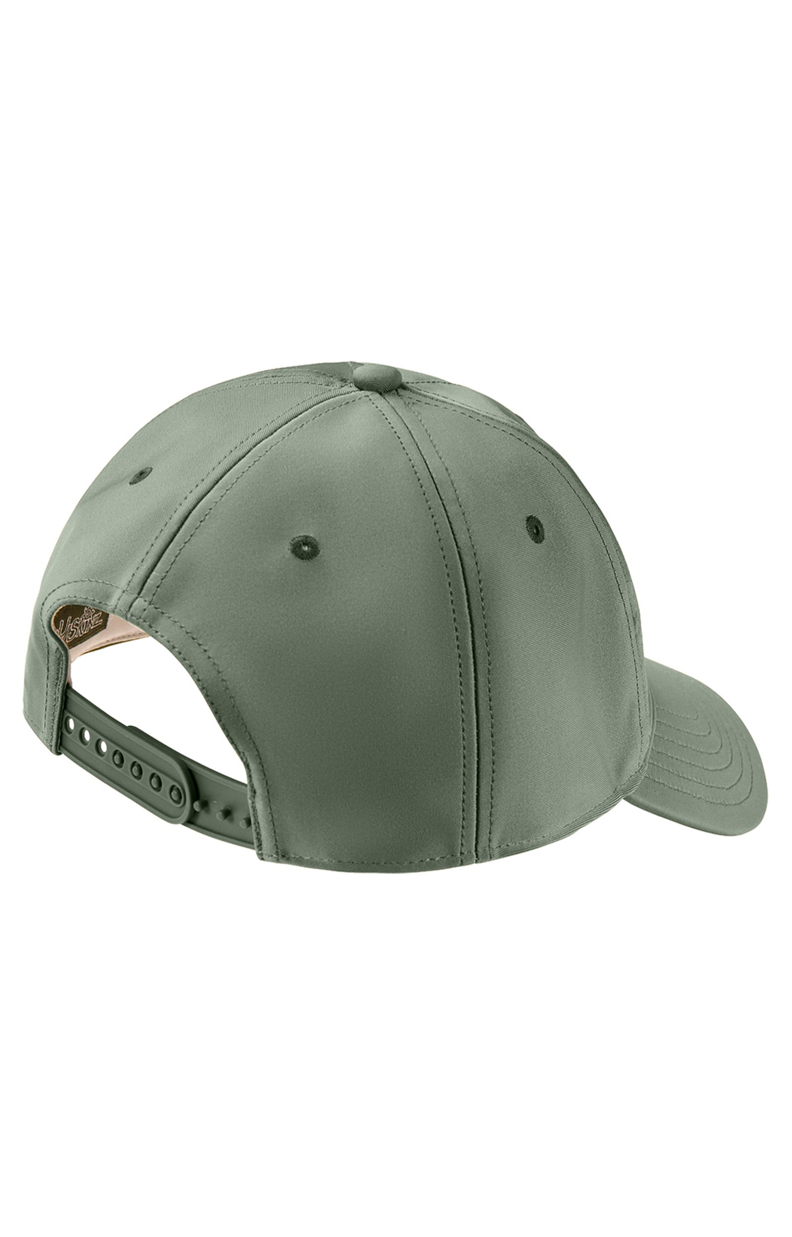 Back view of boy's snap back hat|washed-olive-coasting-turtle