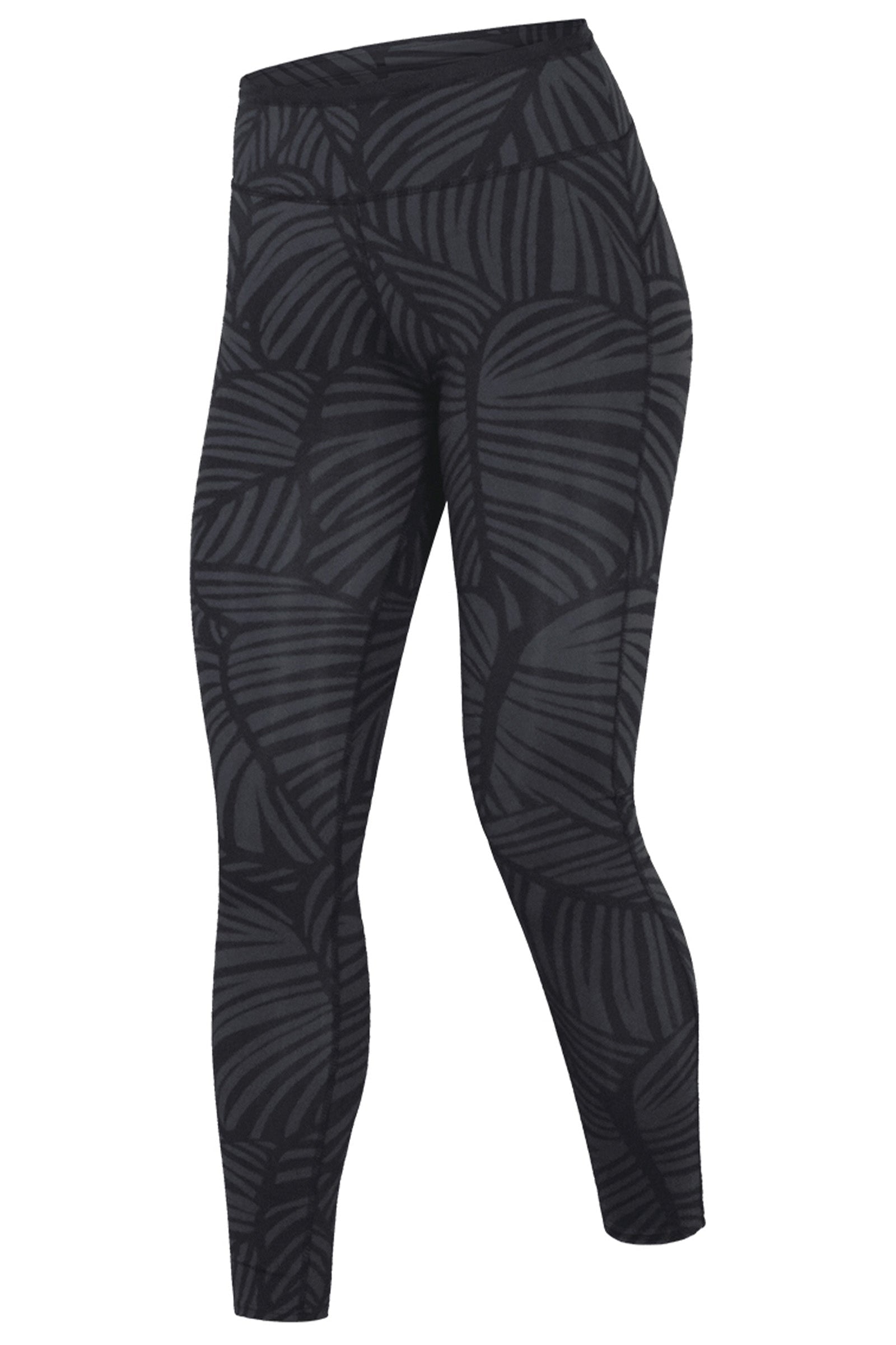 Women's Active Sport Swim Tights in Black Palma|black-palma