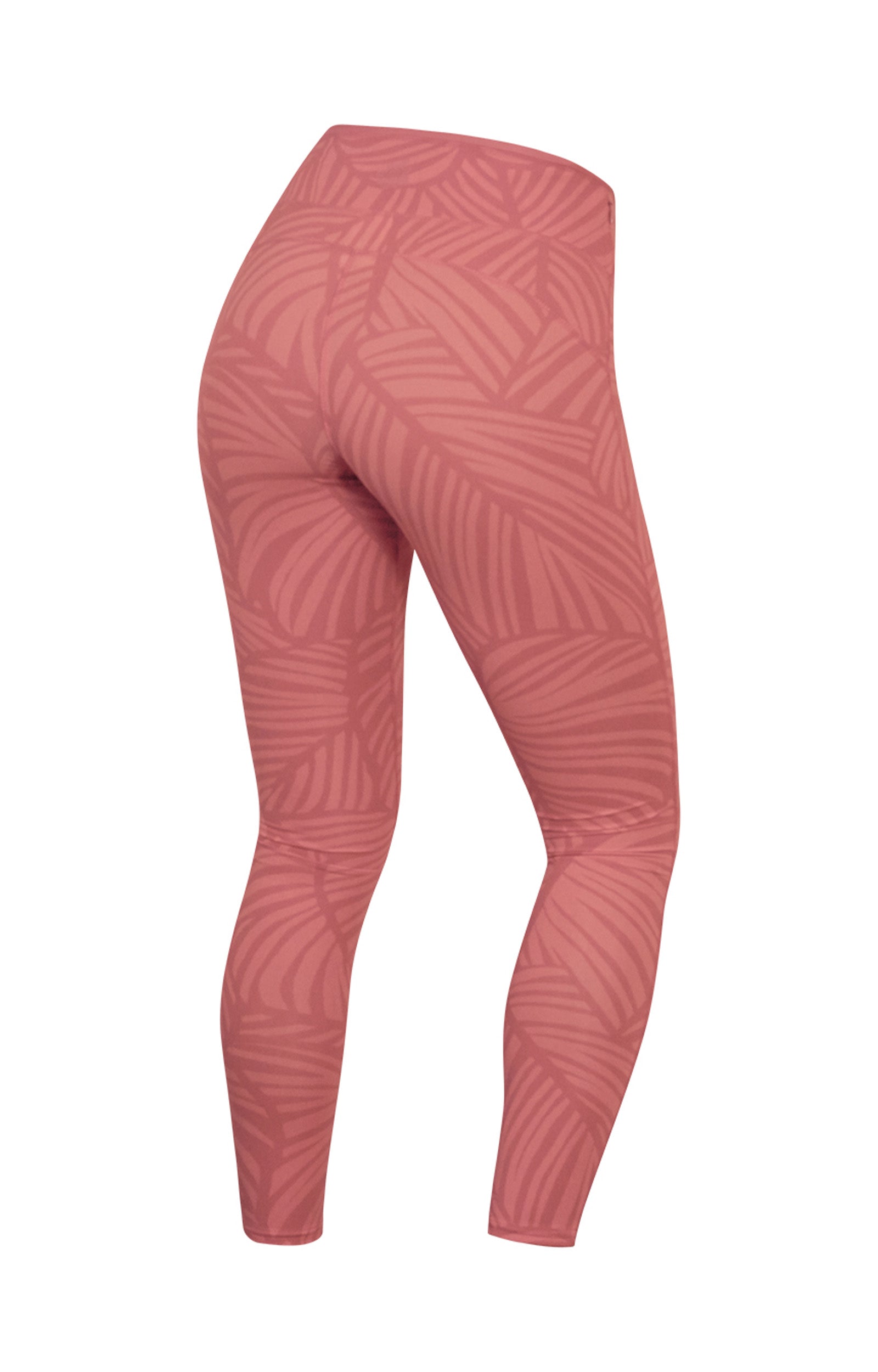 Back of the Women's Active Sport Swim Tights in Canyon Palma|canyon-palma