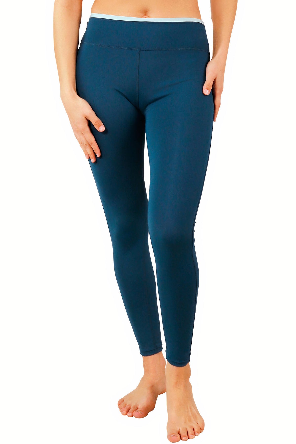 women's active sport swim tights in midnight|midnight