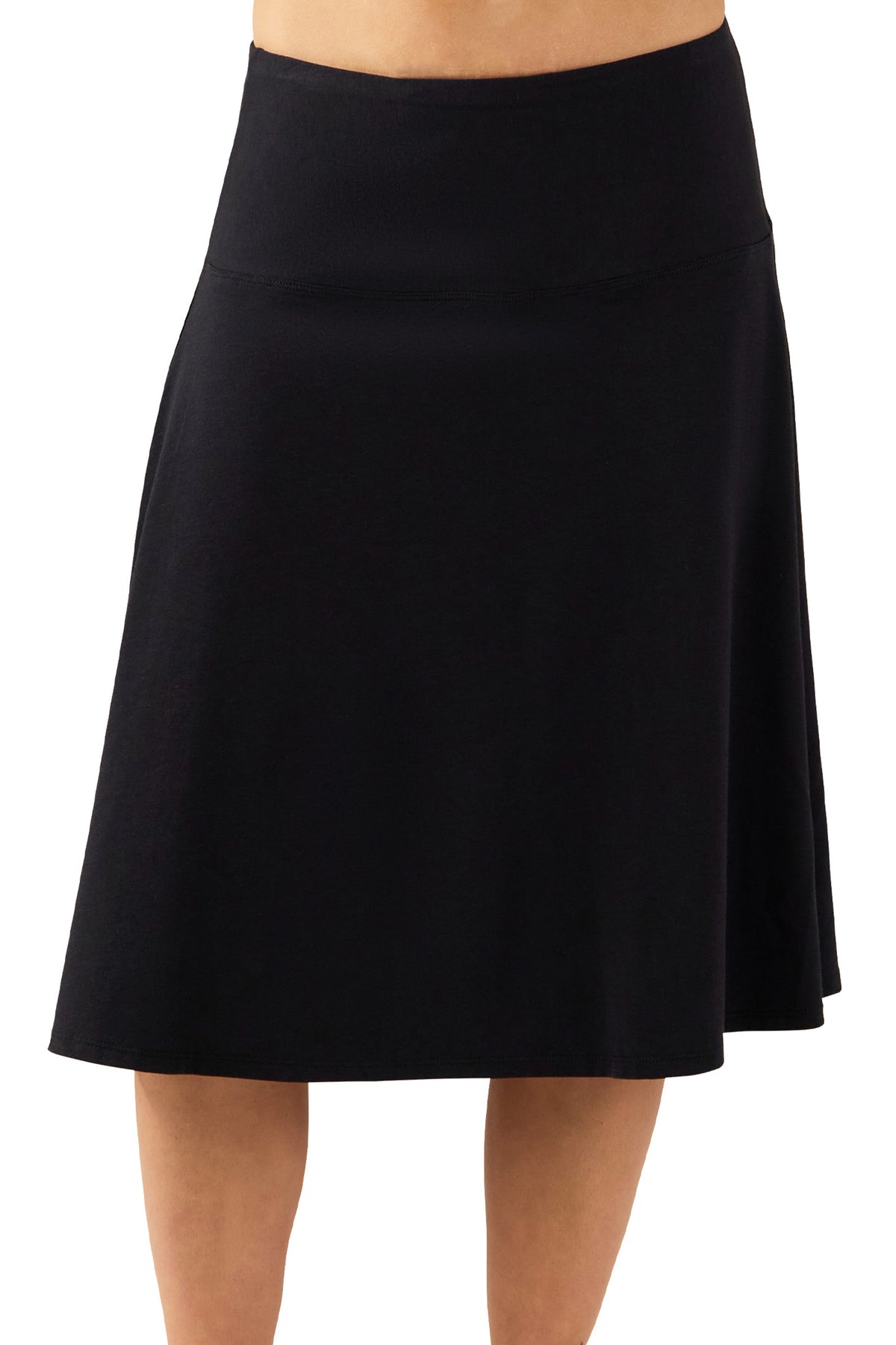 Women's Knee Length UPF Swing Skirt