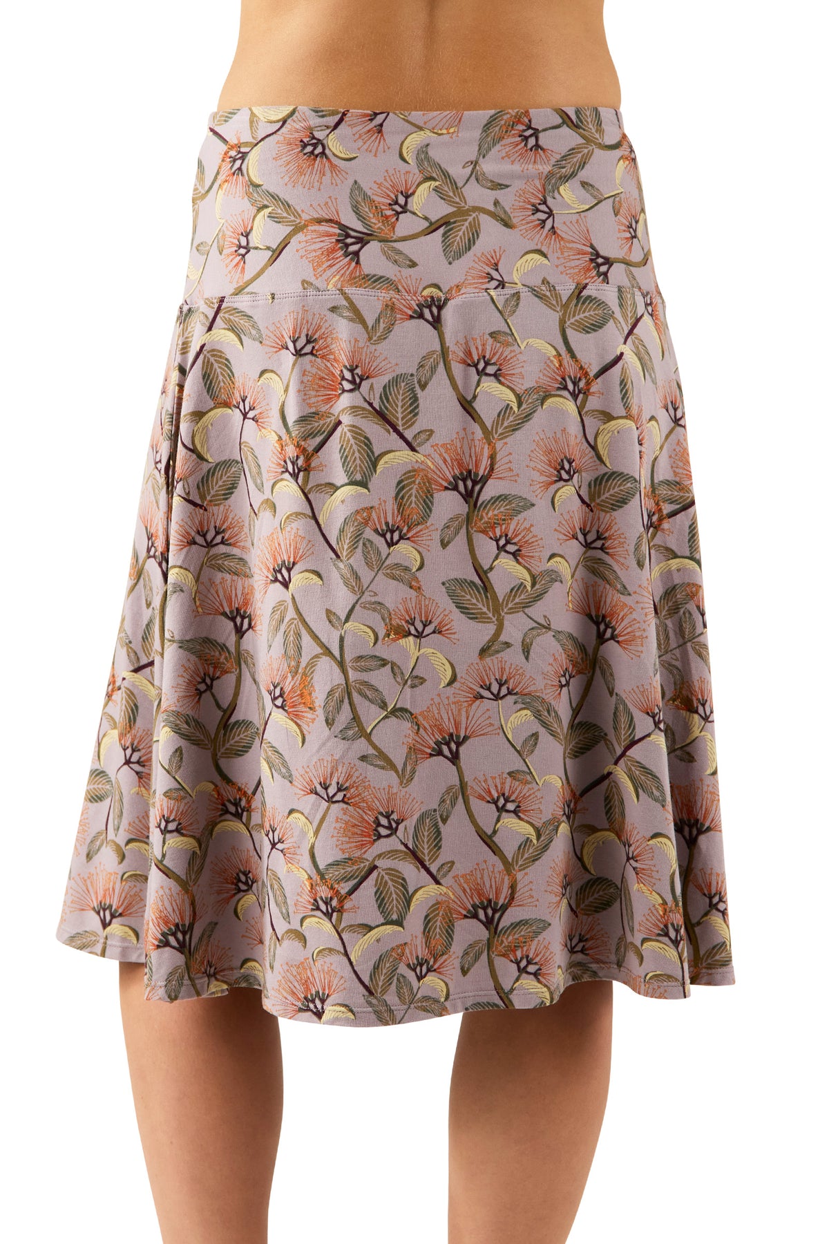 Women's Knee Length UPF Swing Skirt