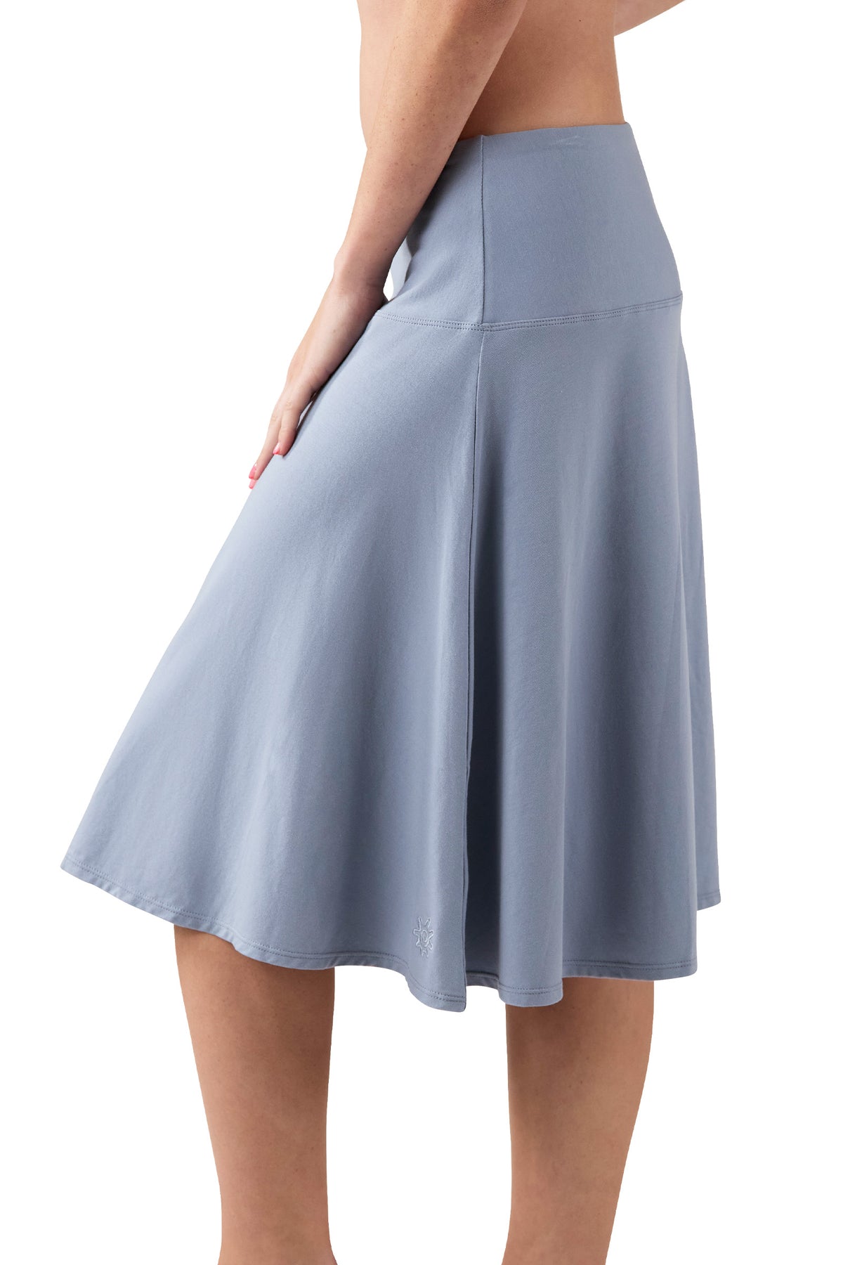 Women's Knee Length UPF Swing Skirt