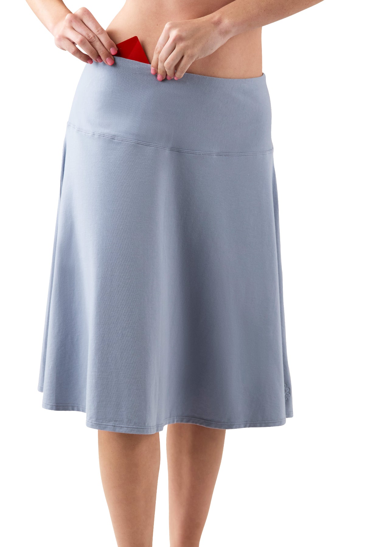 Women's Knee Length UPF Swing Skirt