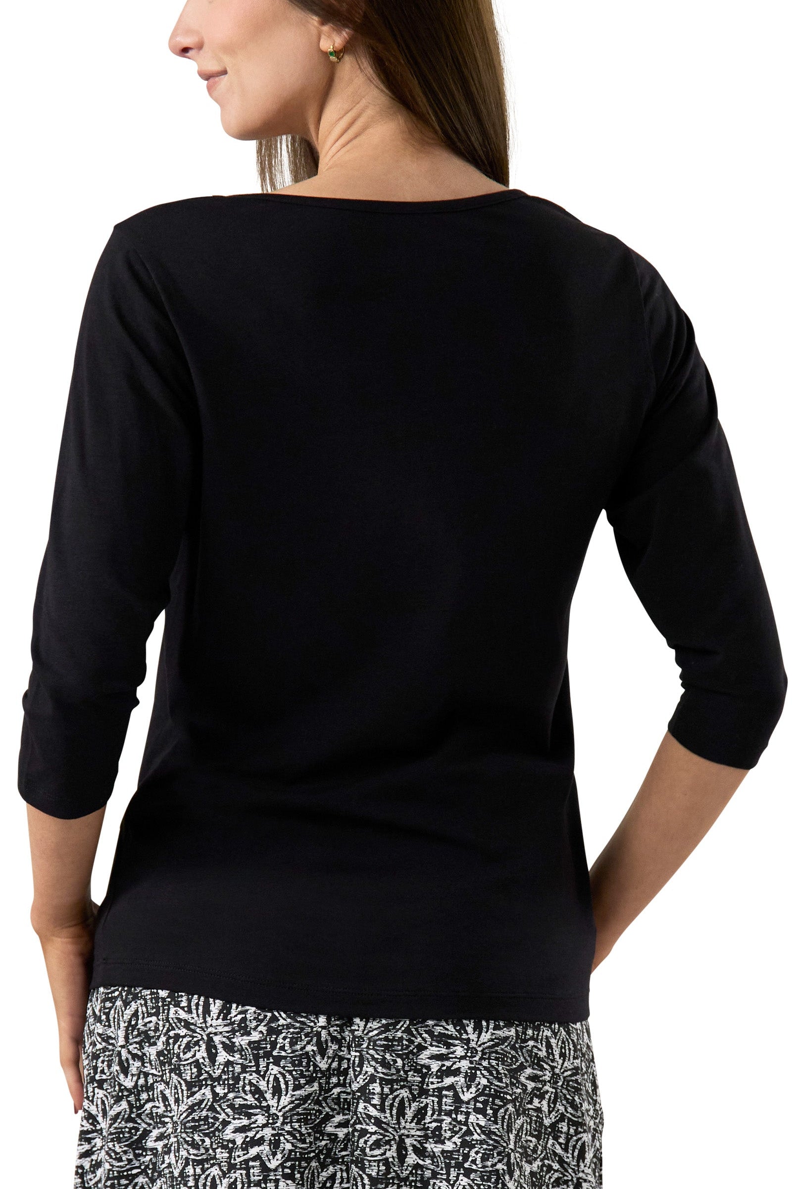 Women's 3/4 Sleeve Scoop Neck R&R Tee