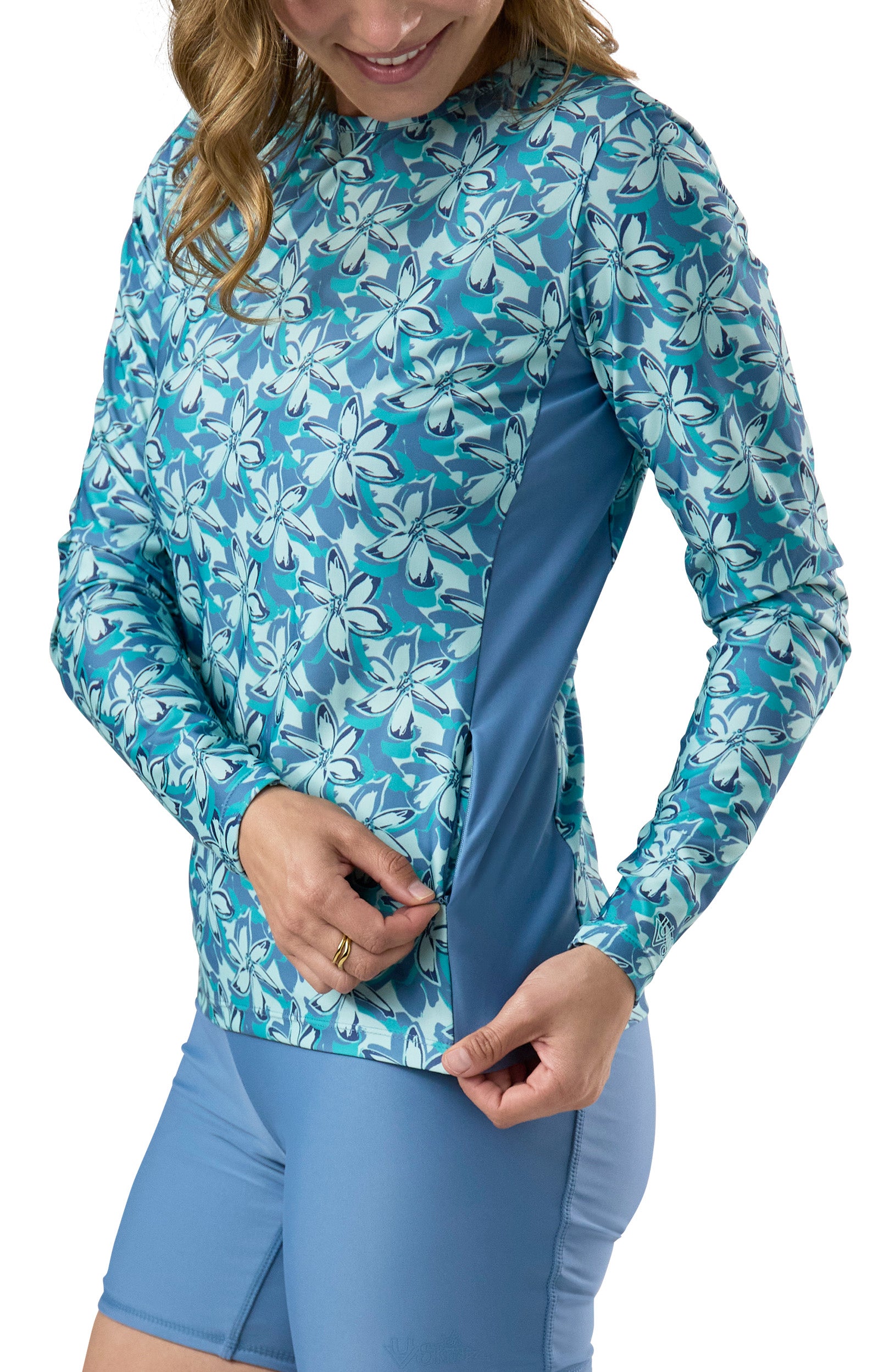 Women's Long Sleeve Crew Sun & Swim Shirt