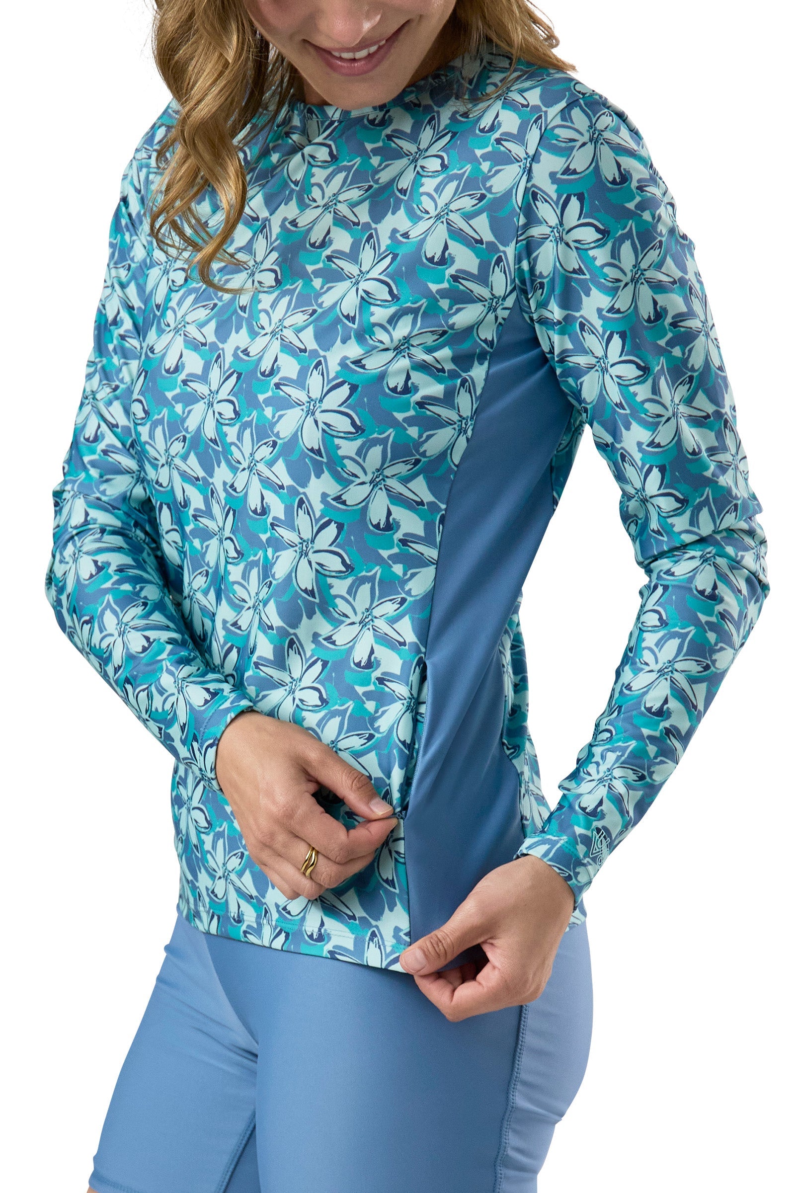 Women's Long Sleeve Crew Sun & Swim Shirt
