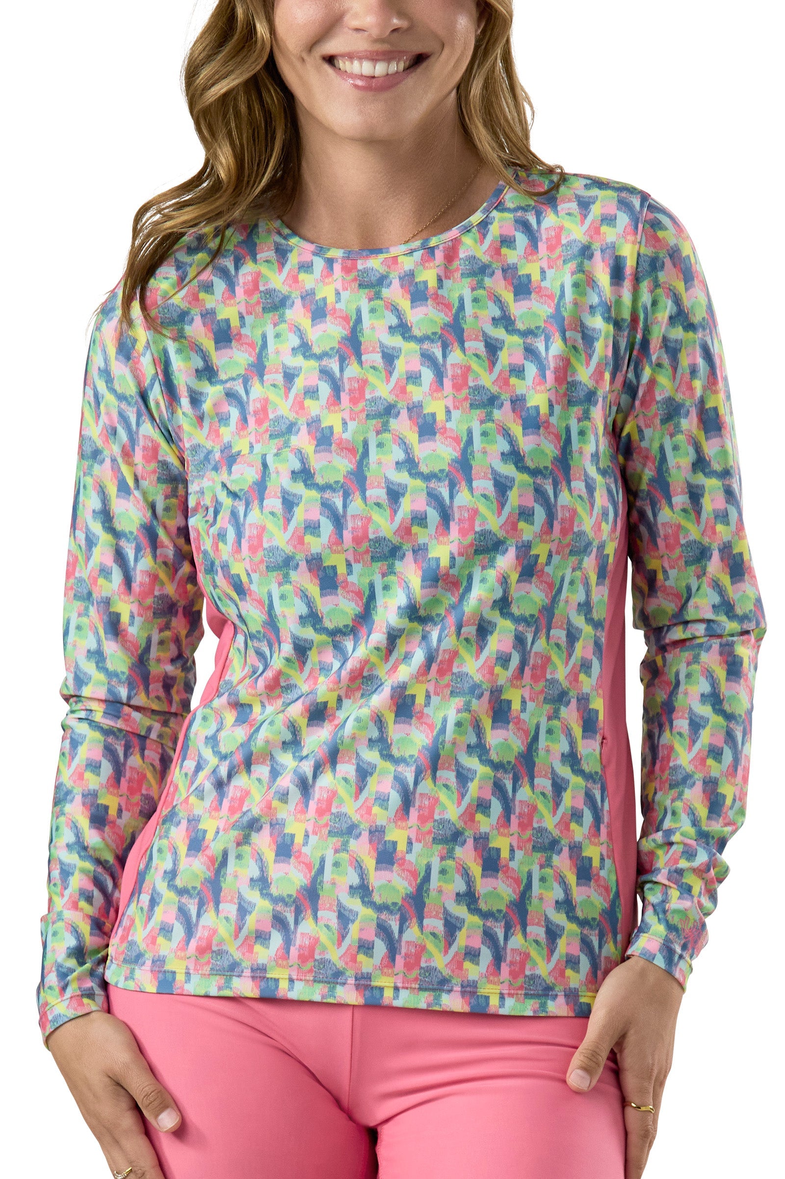 Women's Long Sleeve Crew Sun & Swim Shirt