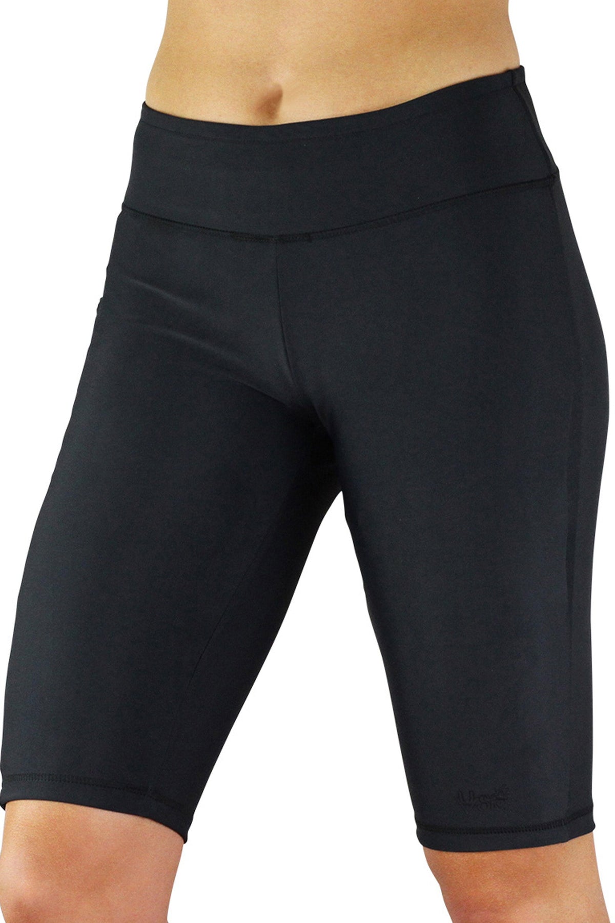 Women's active swim jammerz in black|black