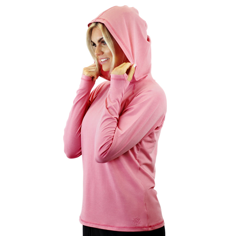 women's everyday hoodie in wild rose|wild-rose