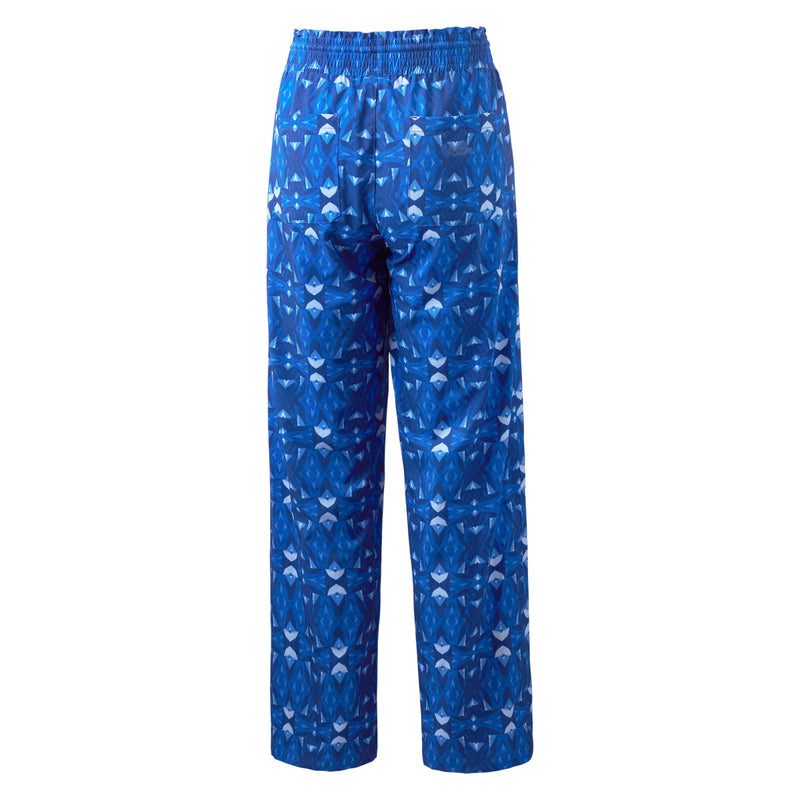 Back of the Women's Lounge Pants in Navy Blue Prism|navy-blue-prism