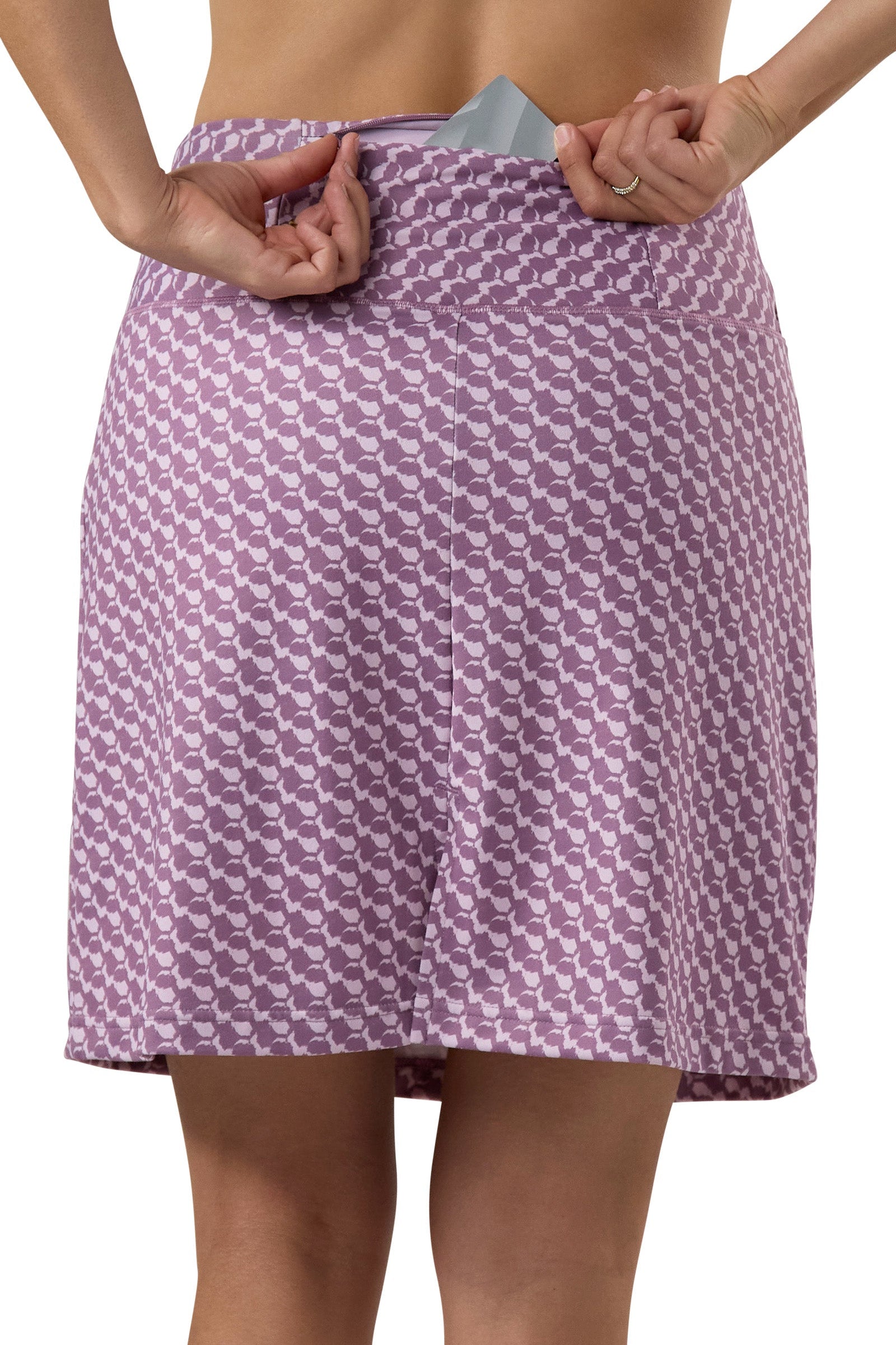 Women's Knee Length Travel Skort