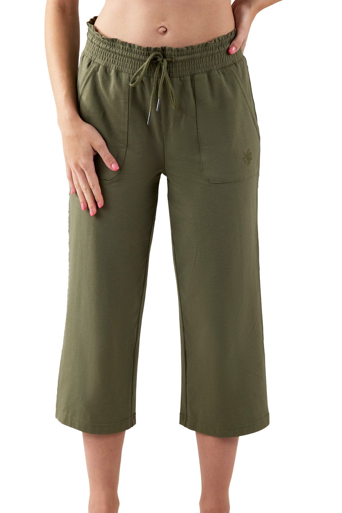 Women's Everyday Wide Leg Capris