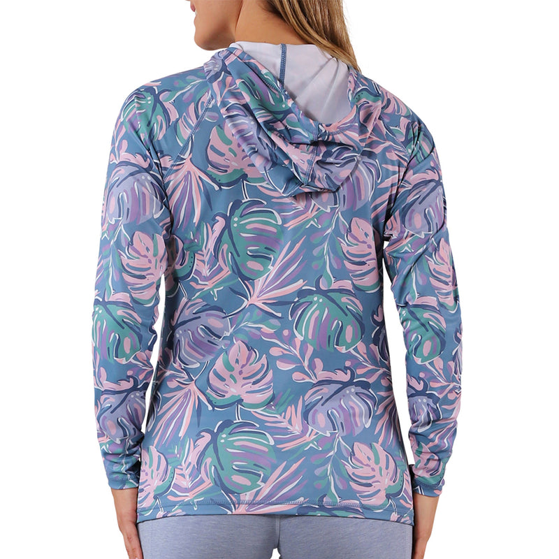 womens pullover hoodie|pastel-palms