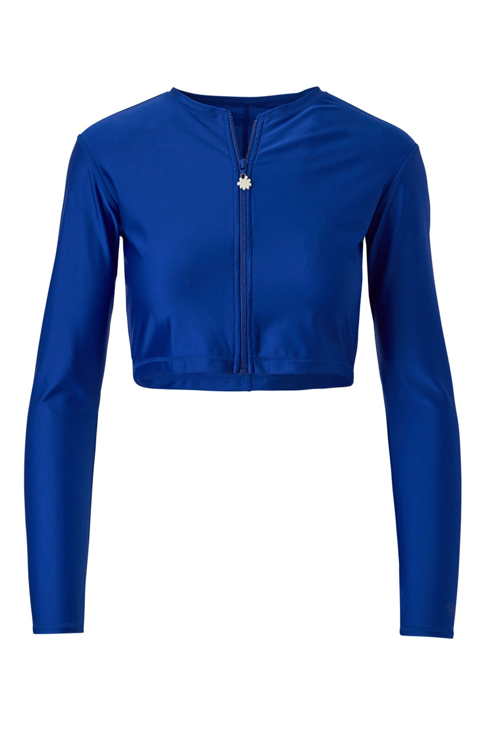 Women's Active Swim Shrug in Navy Blue|navy-blue