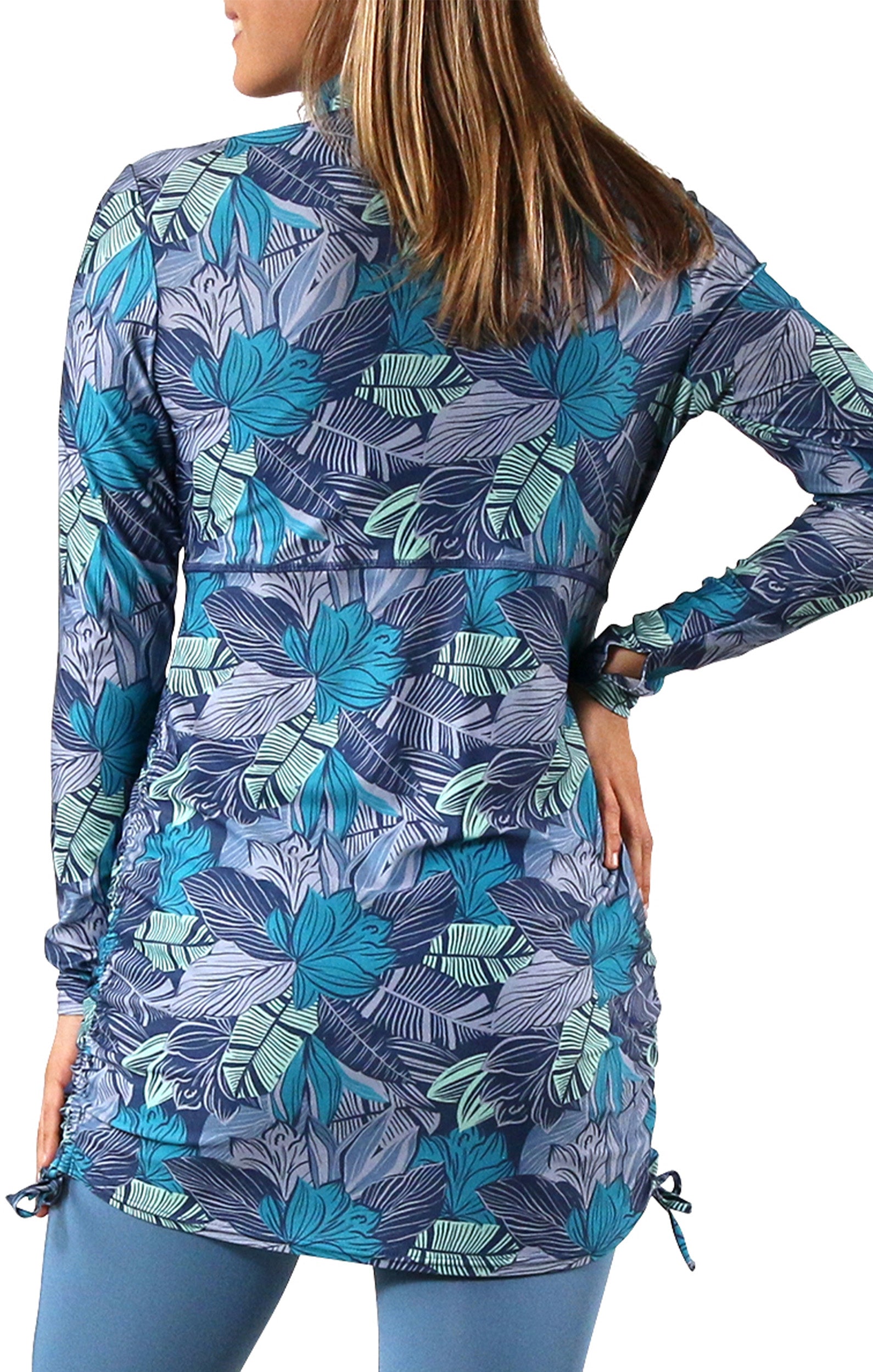 women's swim dress in baltic tropics|baltic-tropics