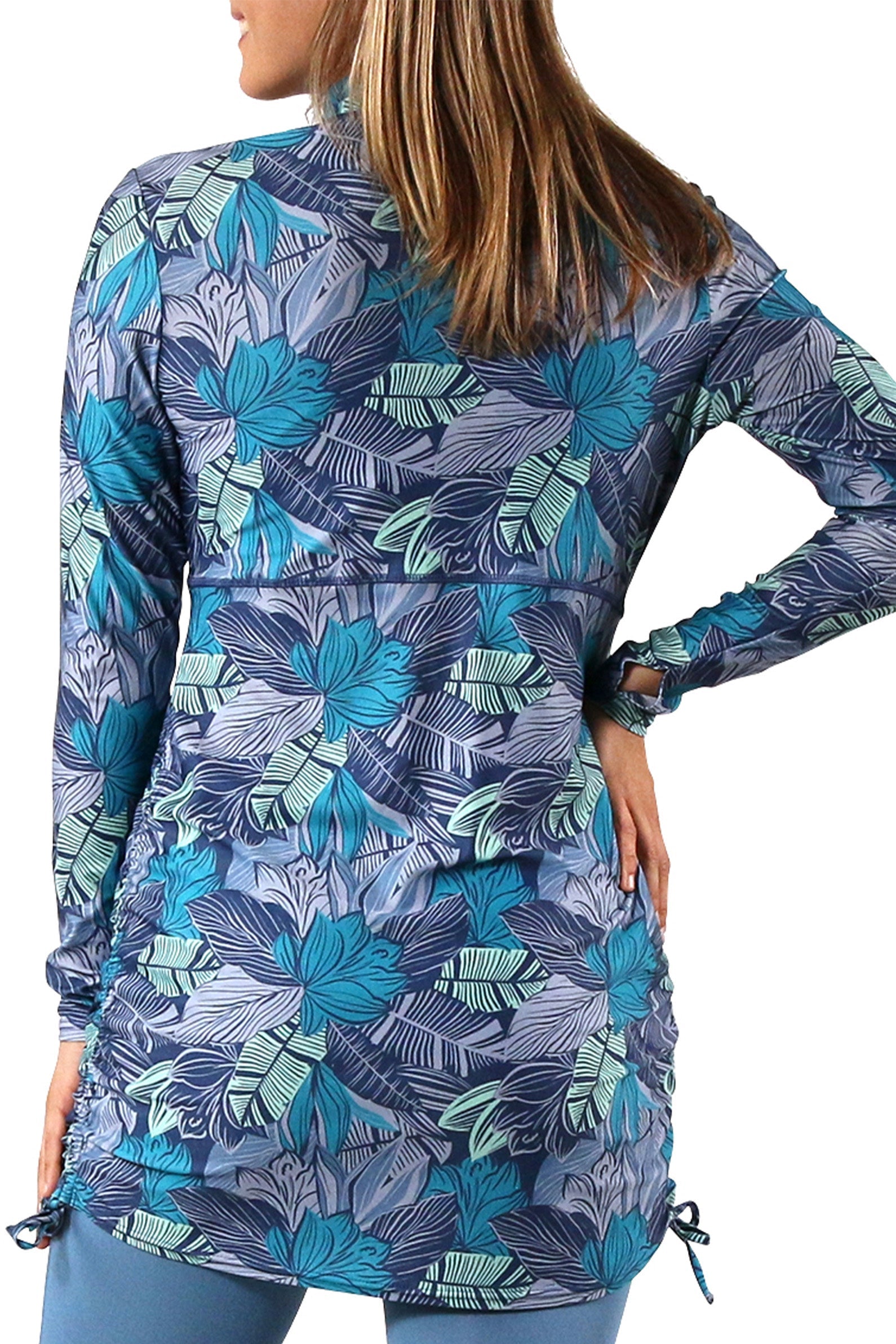 women's swim dress in baltic tropics|baltic-tropics