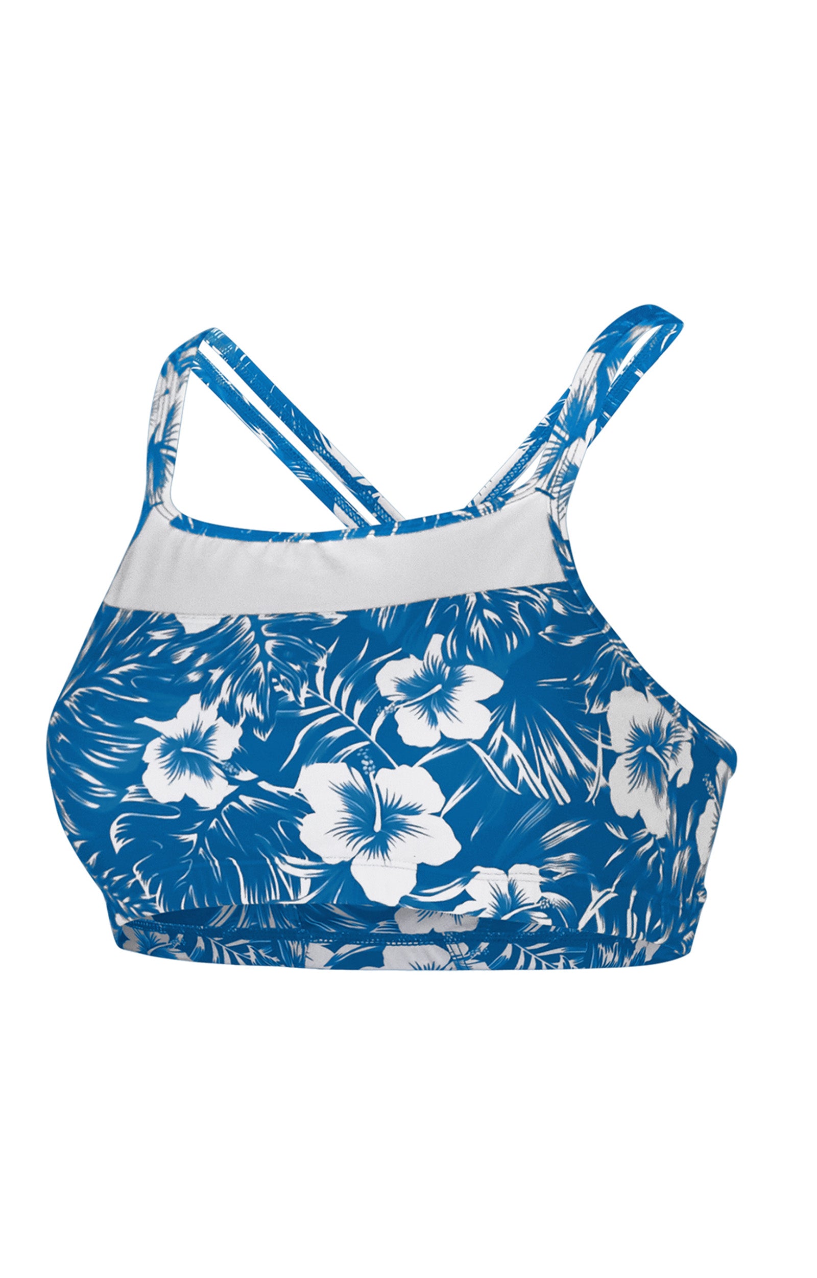 women's crisscross swim bra in mykonos paradise|mykonos-paradise