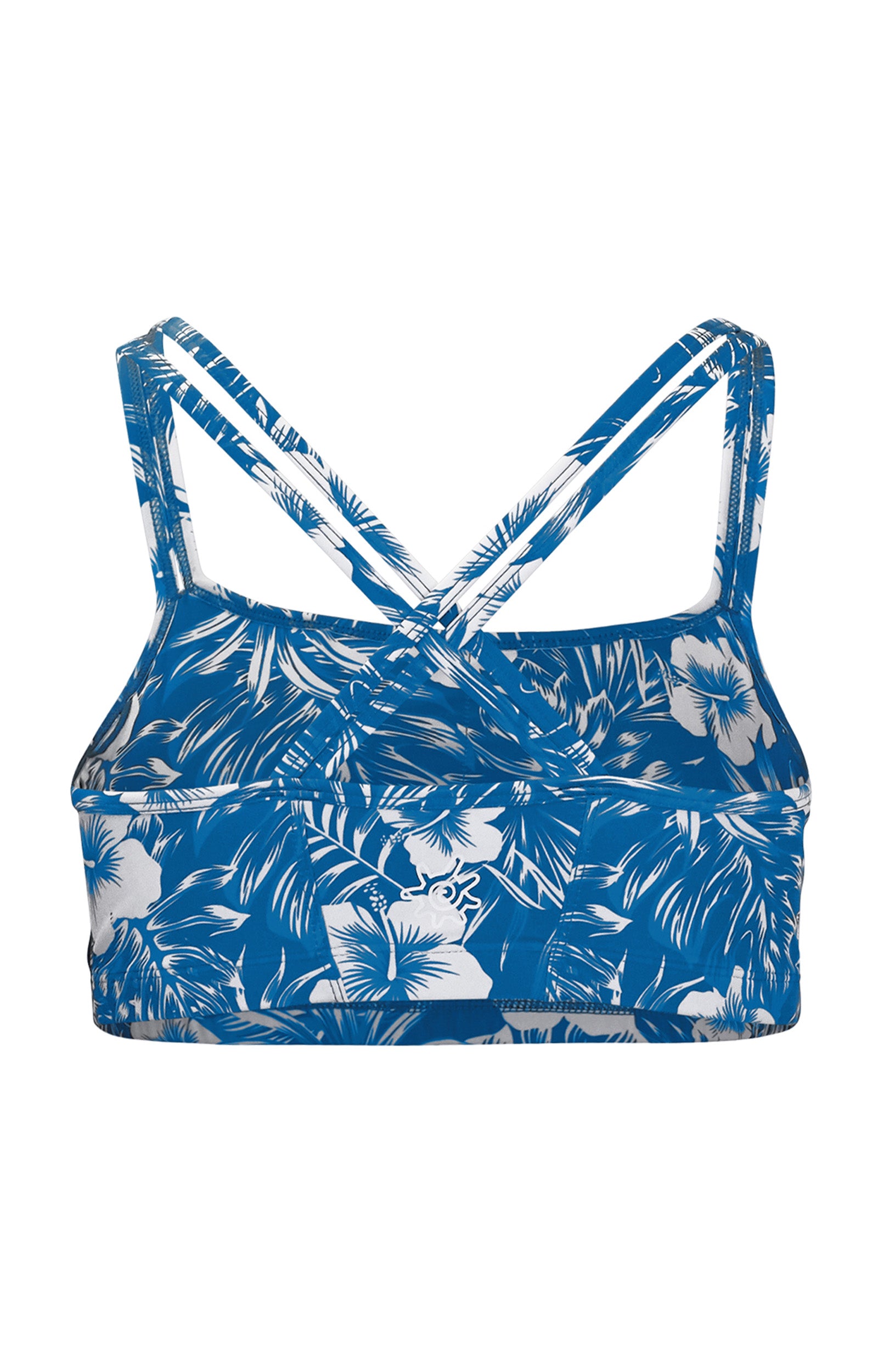 back view of the women's crisscross swim bra in mykonos paradise|mykonos-paradise