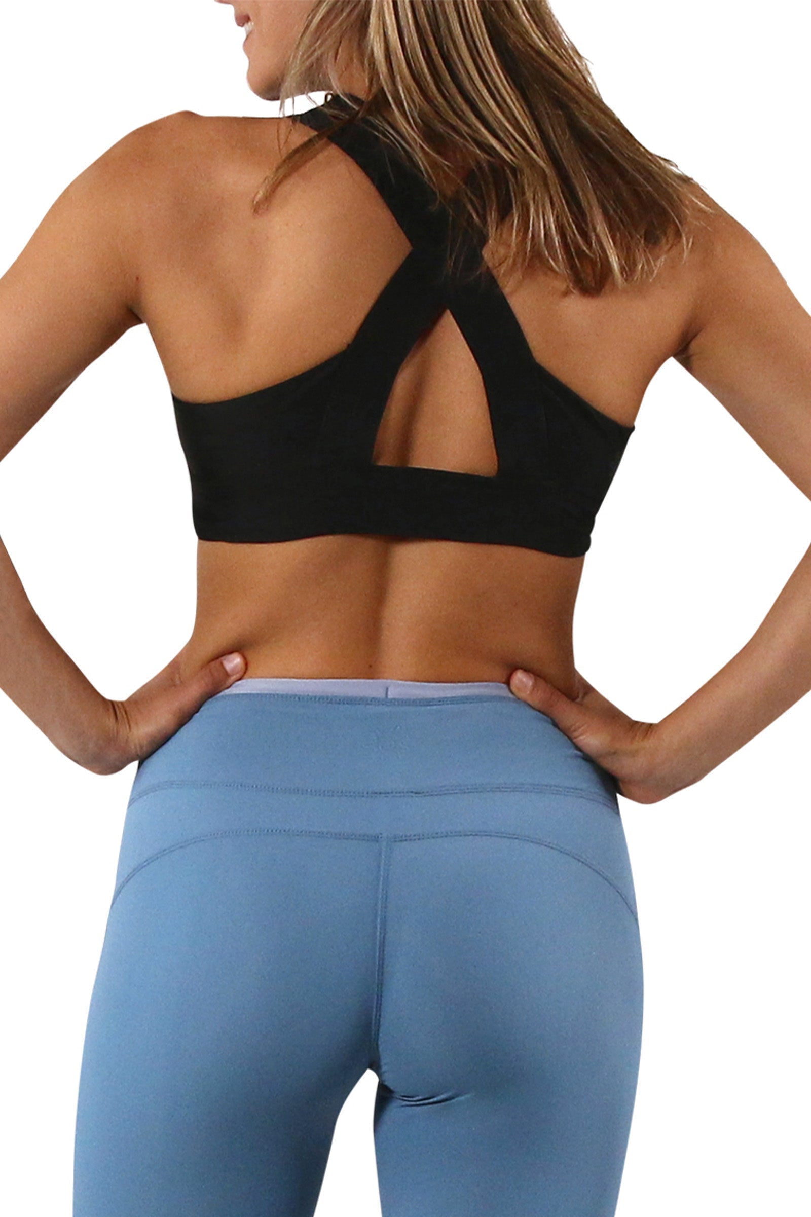 Women's Active Swim Bra in Black|black