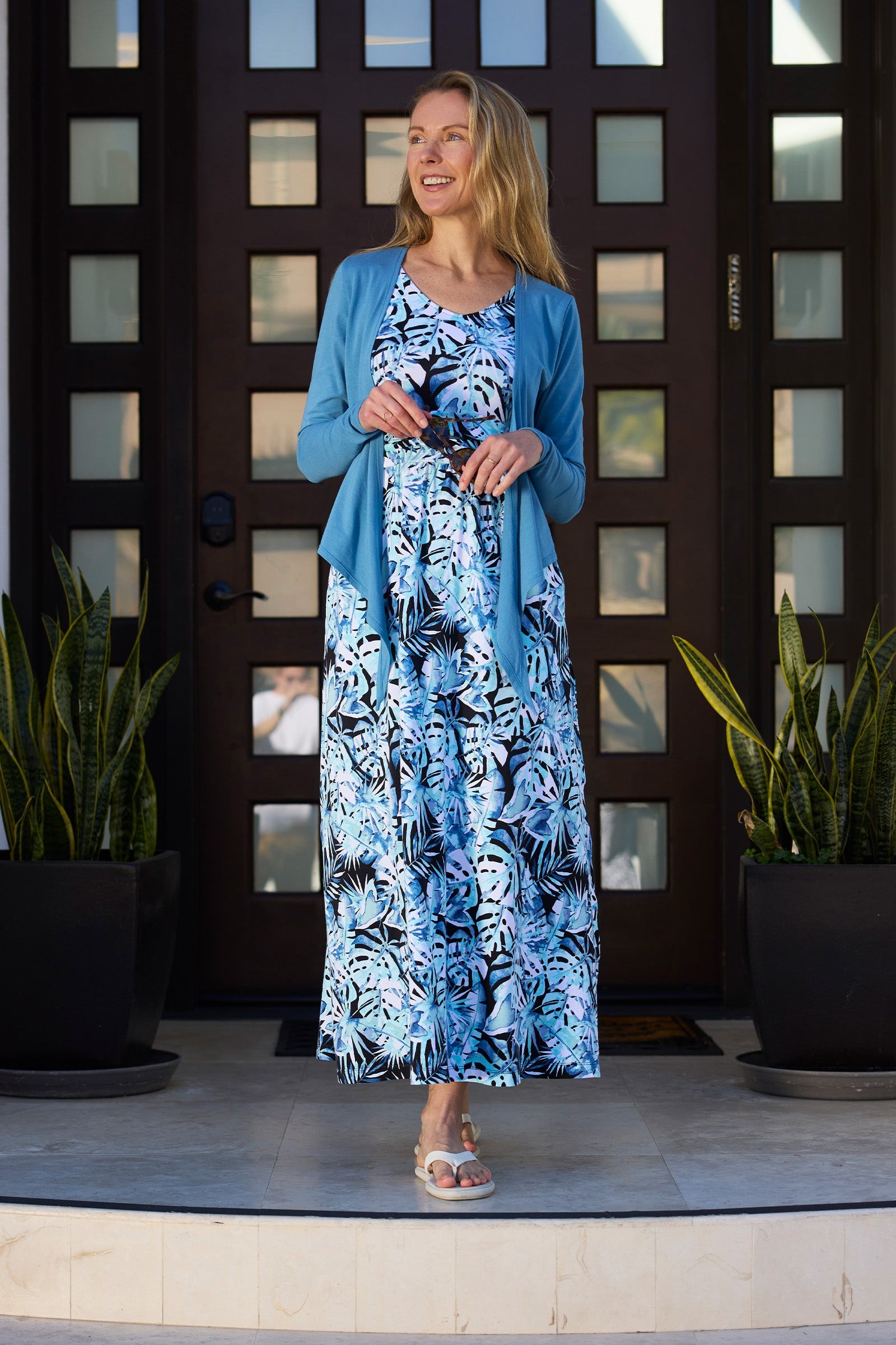 Women's Long Sleeve Crossover Sun Wrap