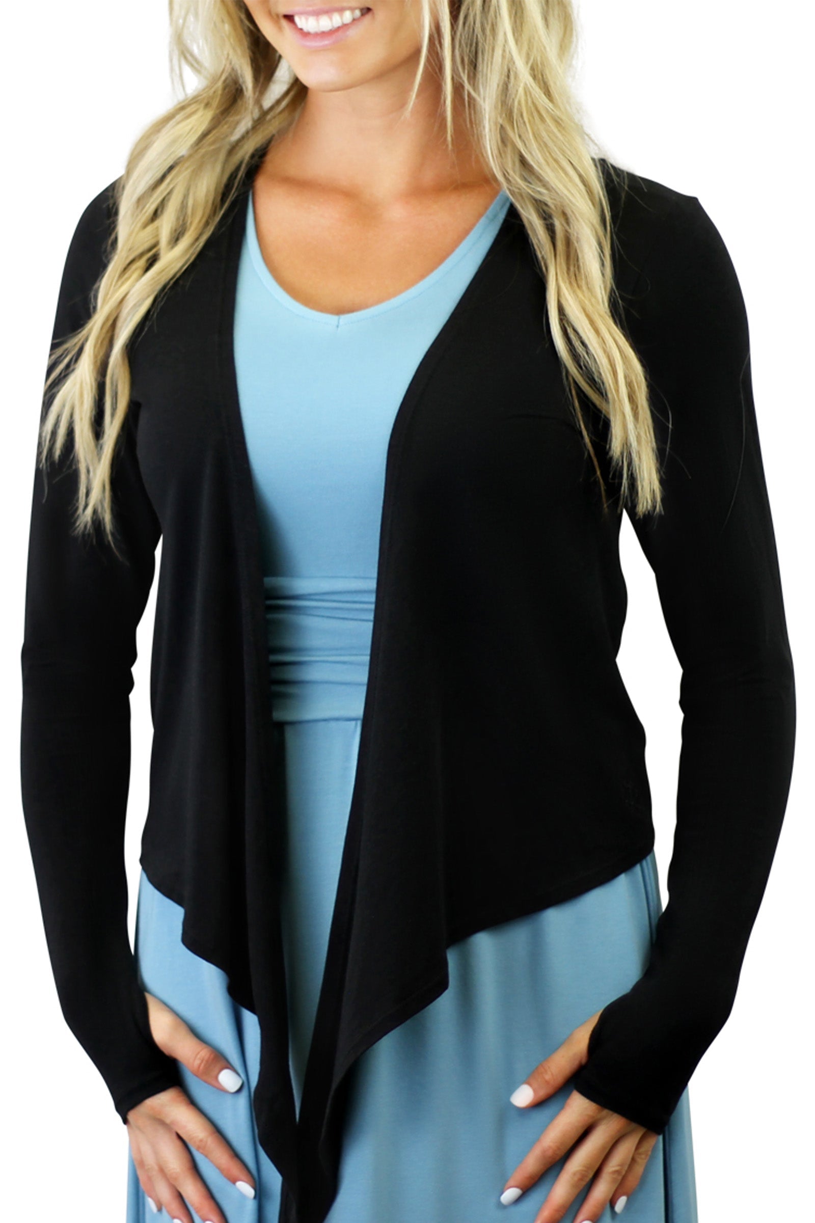 women's sun wrap in black|black