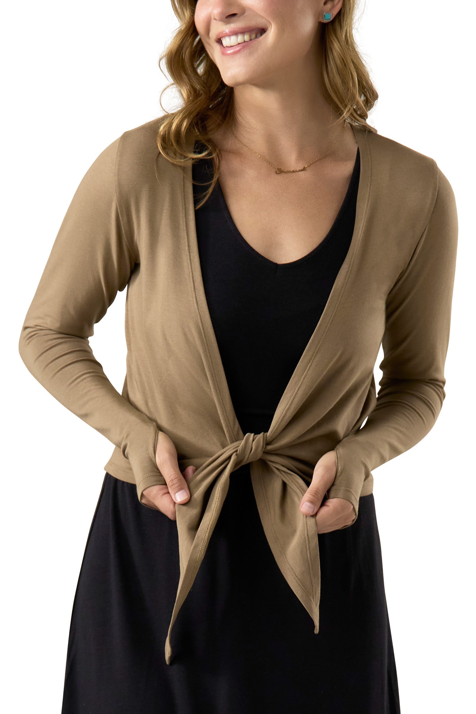 Women's Long Sleeve Crossover Sun Wrap