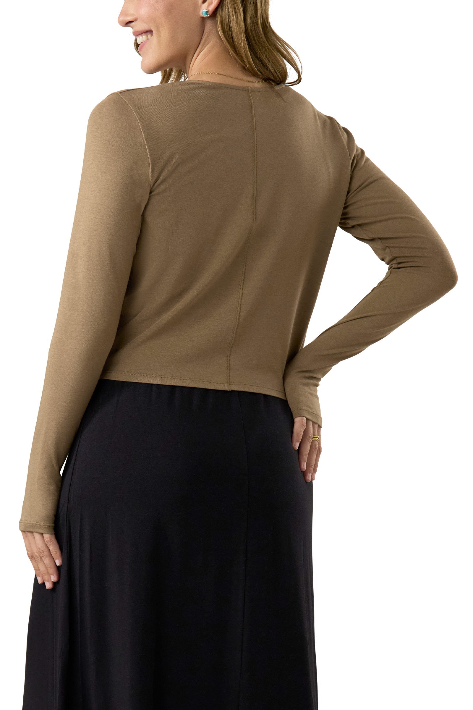 Women's Long Sleeve Crossover Sun Wrap