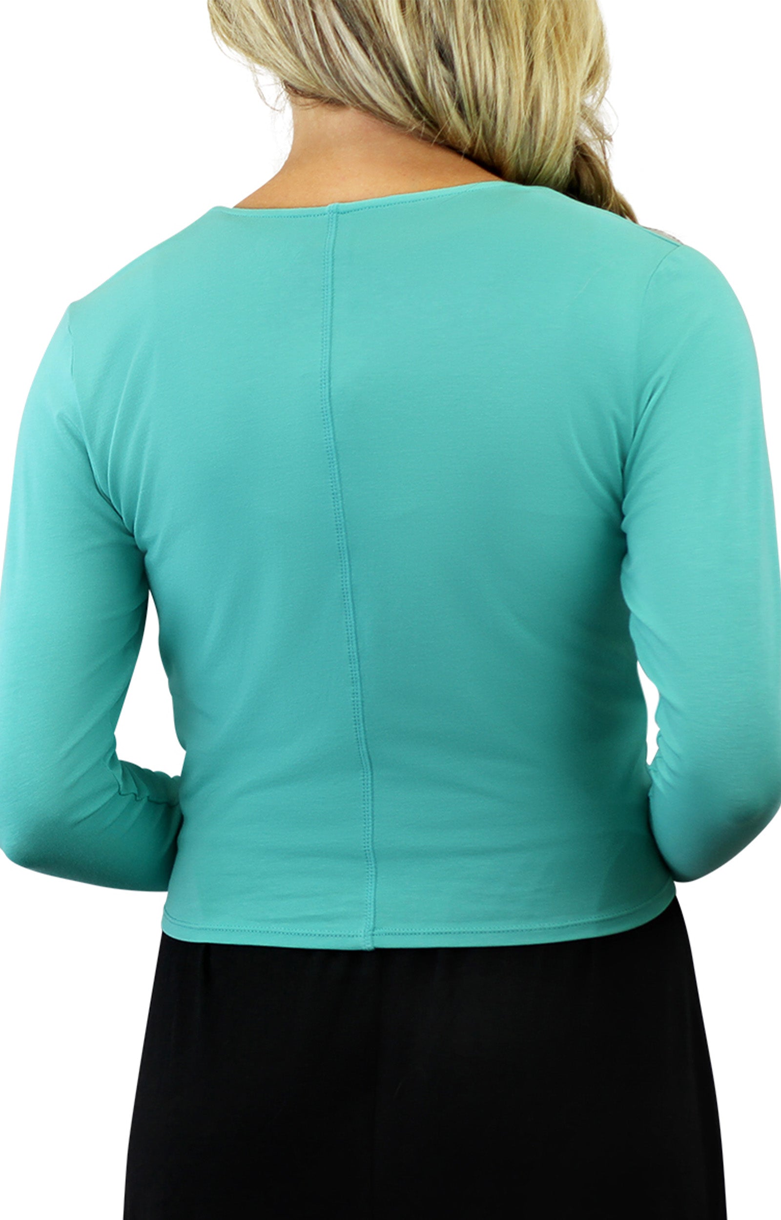 UV Skinz's women's sun wrap in turquoise|turquoise