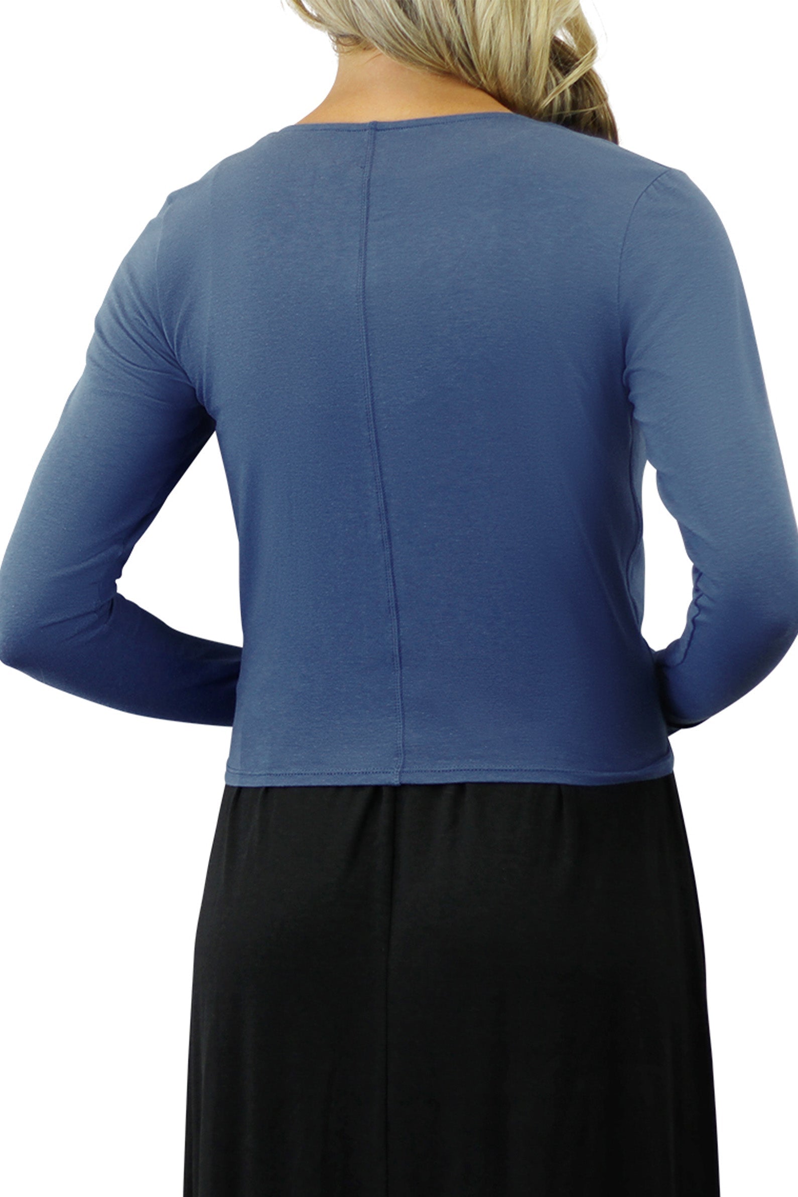 UV Skinz's women's sun wrap in washed navy|washed-navy