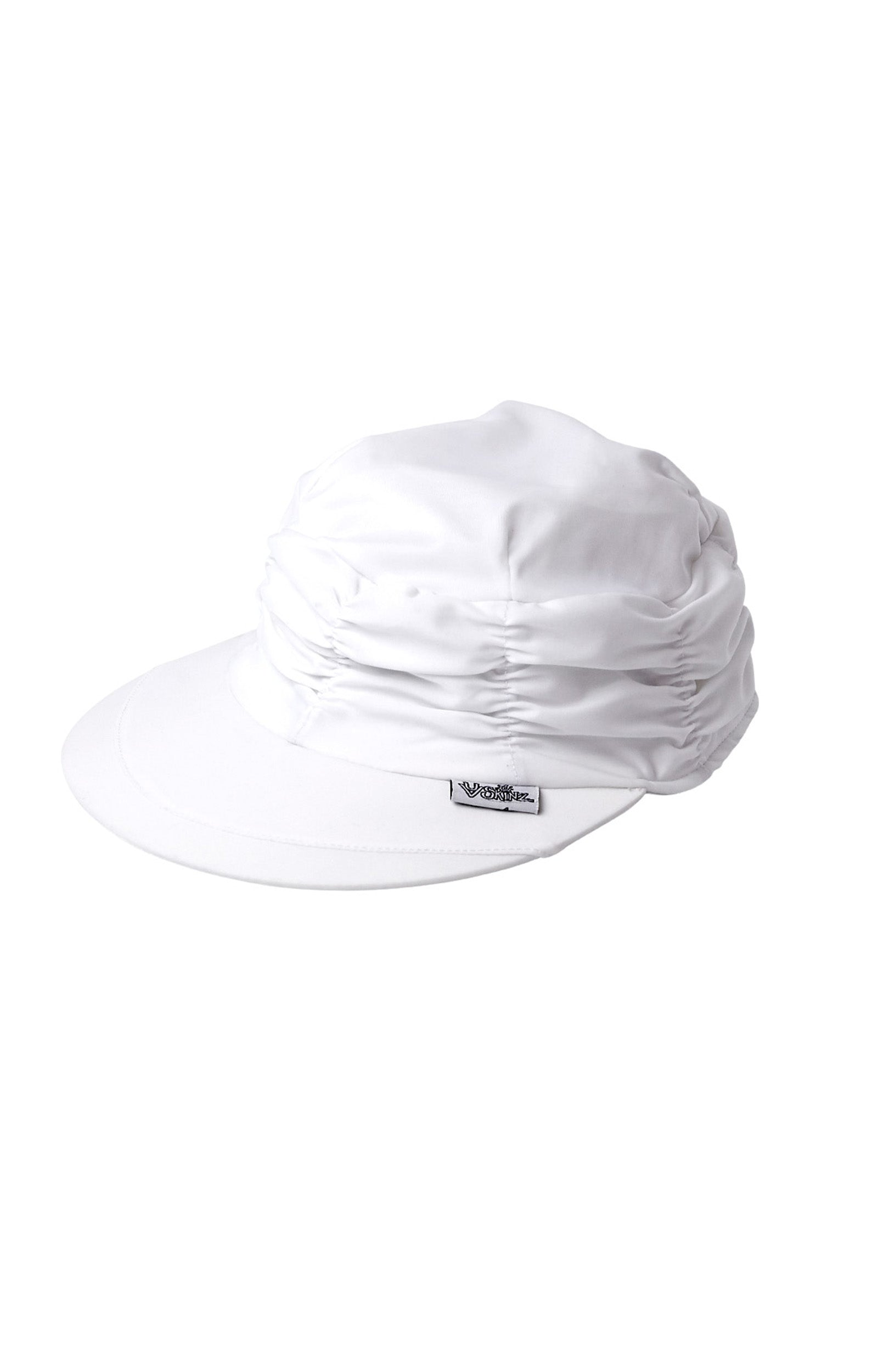 UV Skinz's women's swim cap in white|white