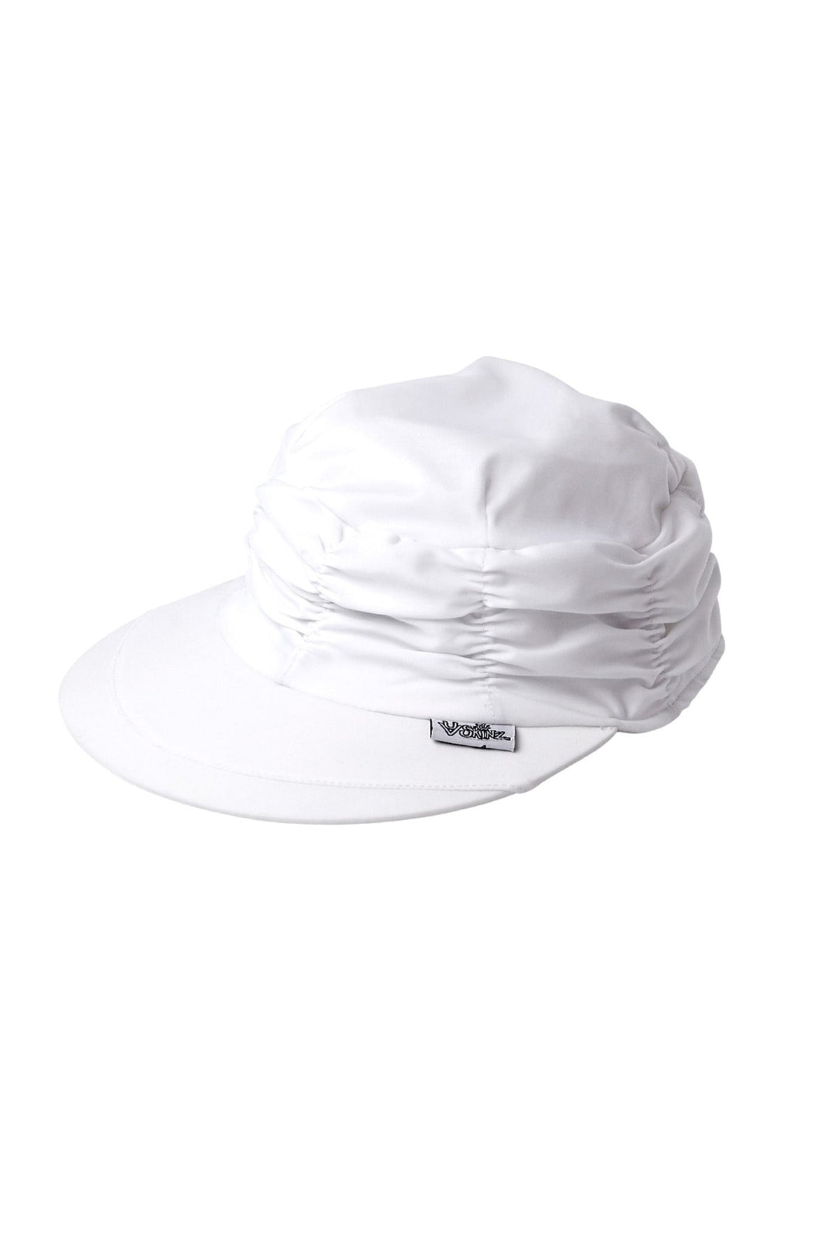UV Skinz's women's swim cap in white|white