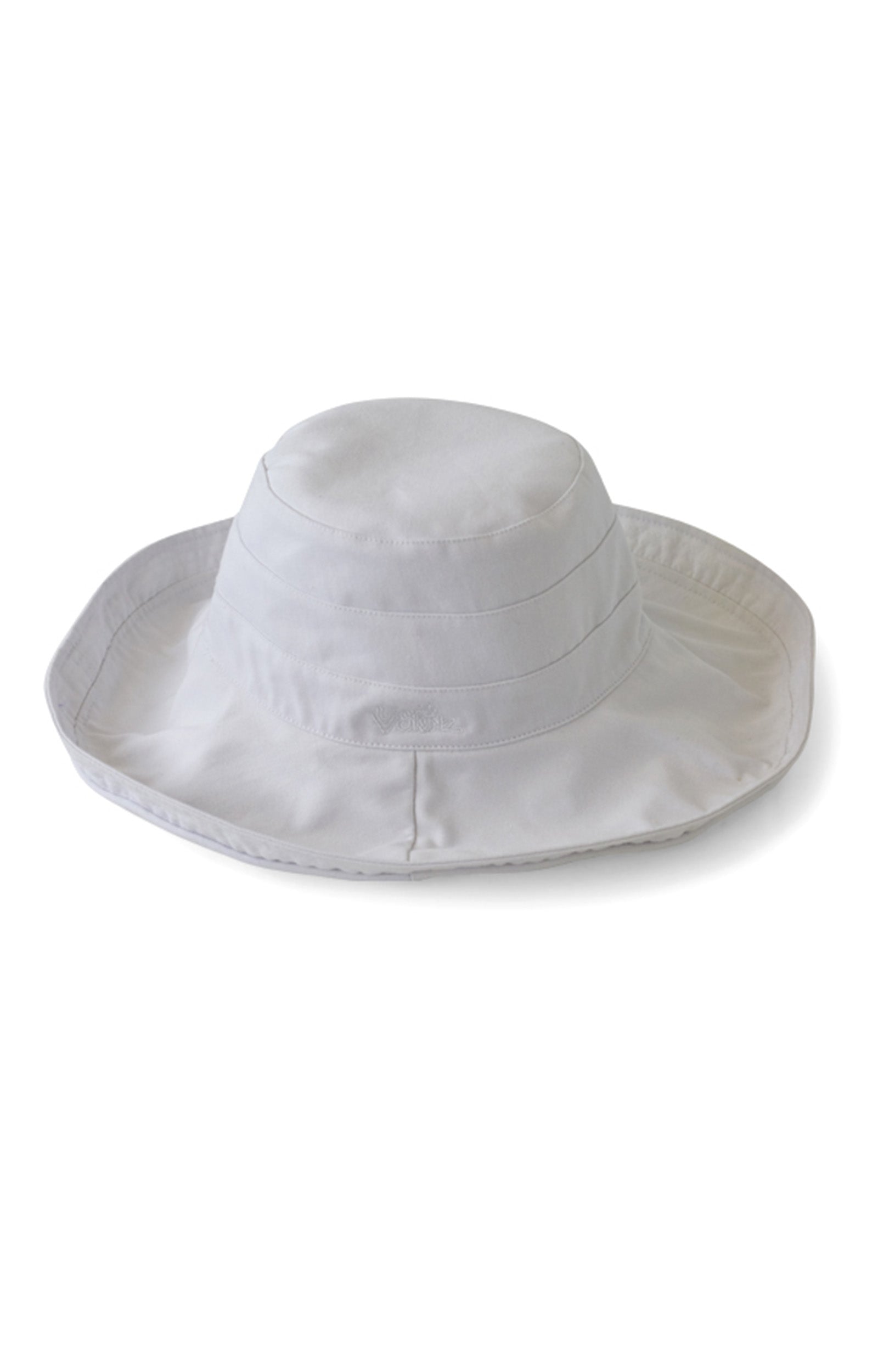 women's wide brim sun hat in white|white