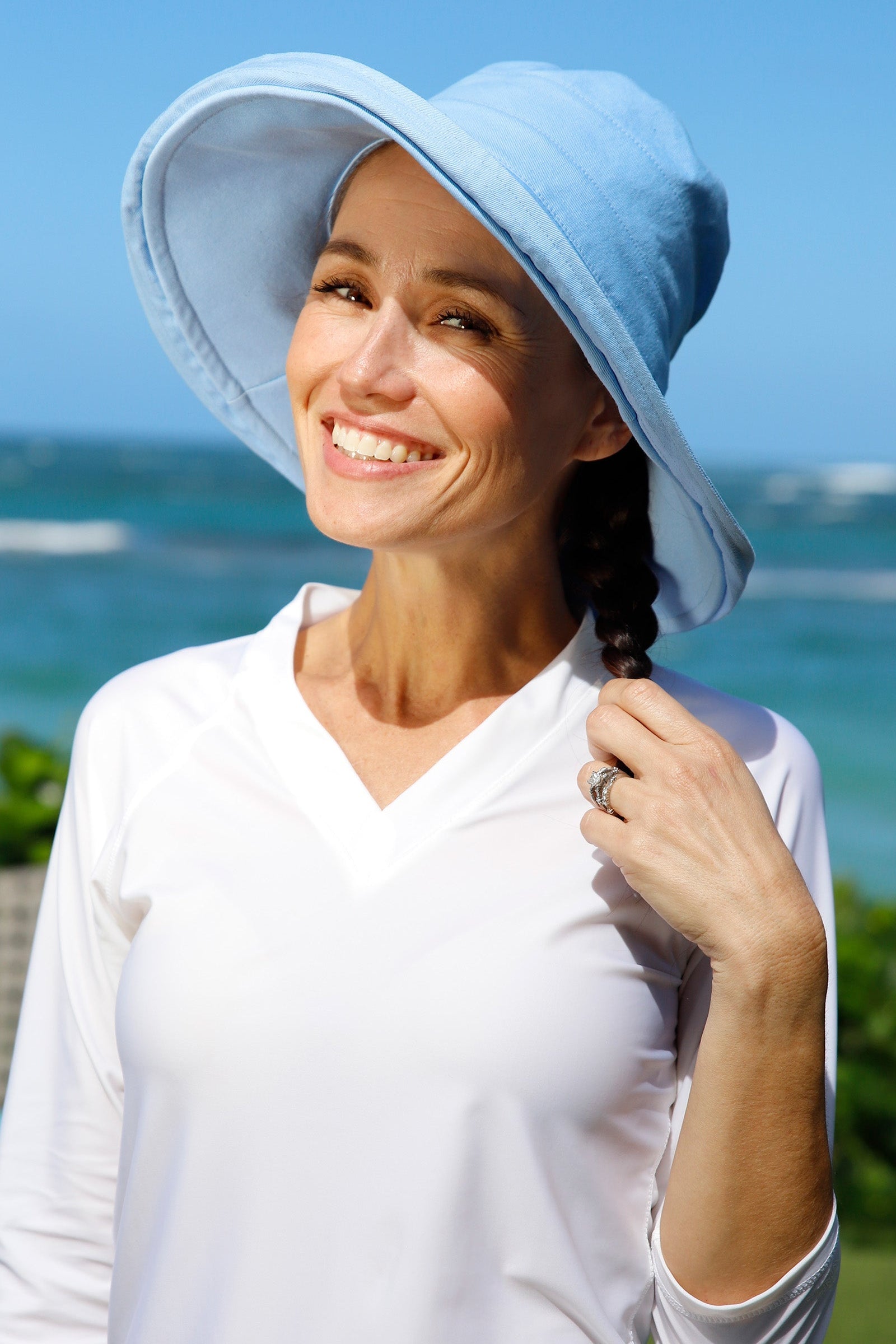 Women's Wide Brim Sun Hat