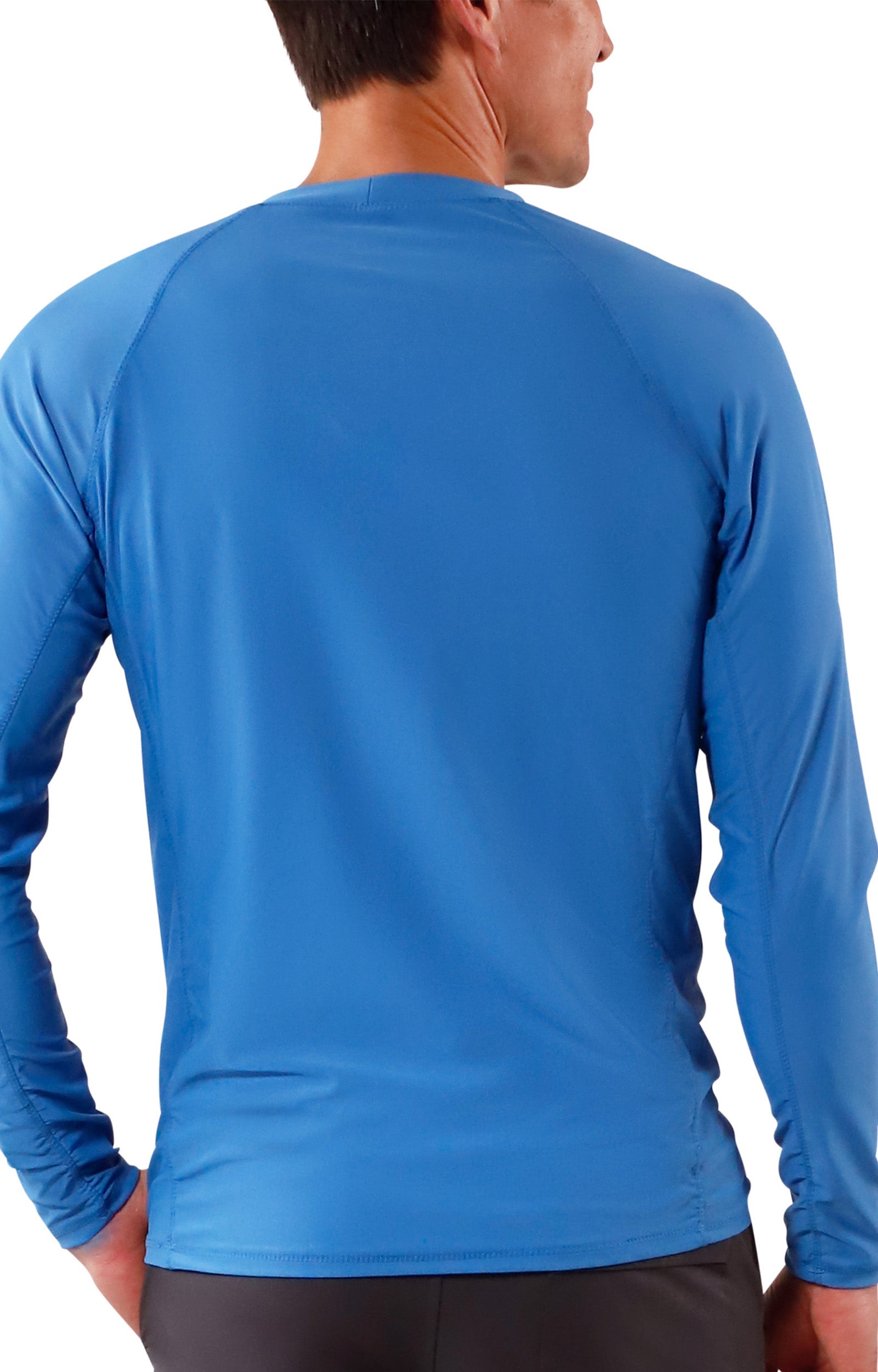 men's long sleeve crew swim shirt in belize|belize