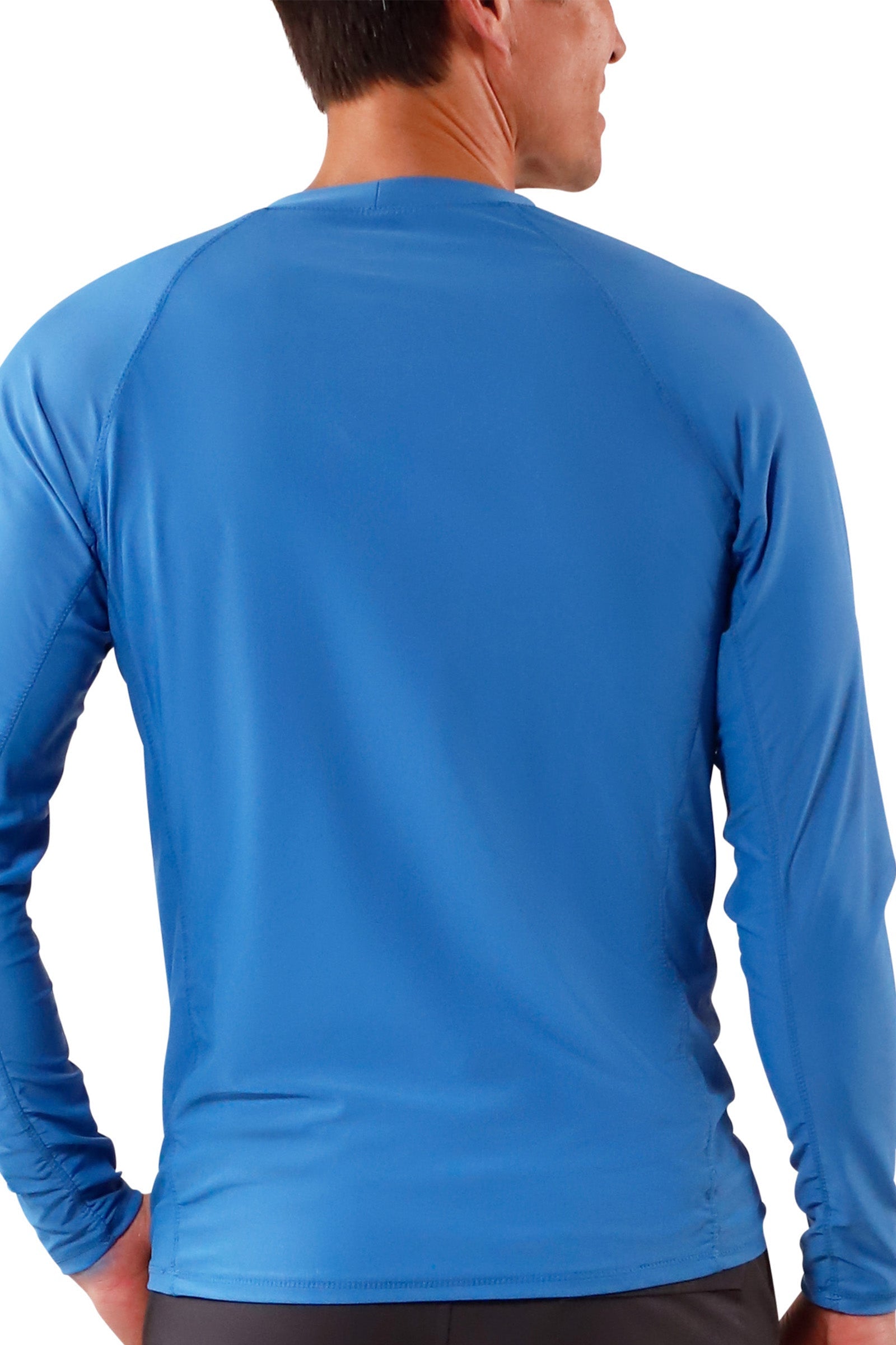 men's long sleeve crew swim shirt in belize|belize