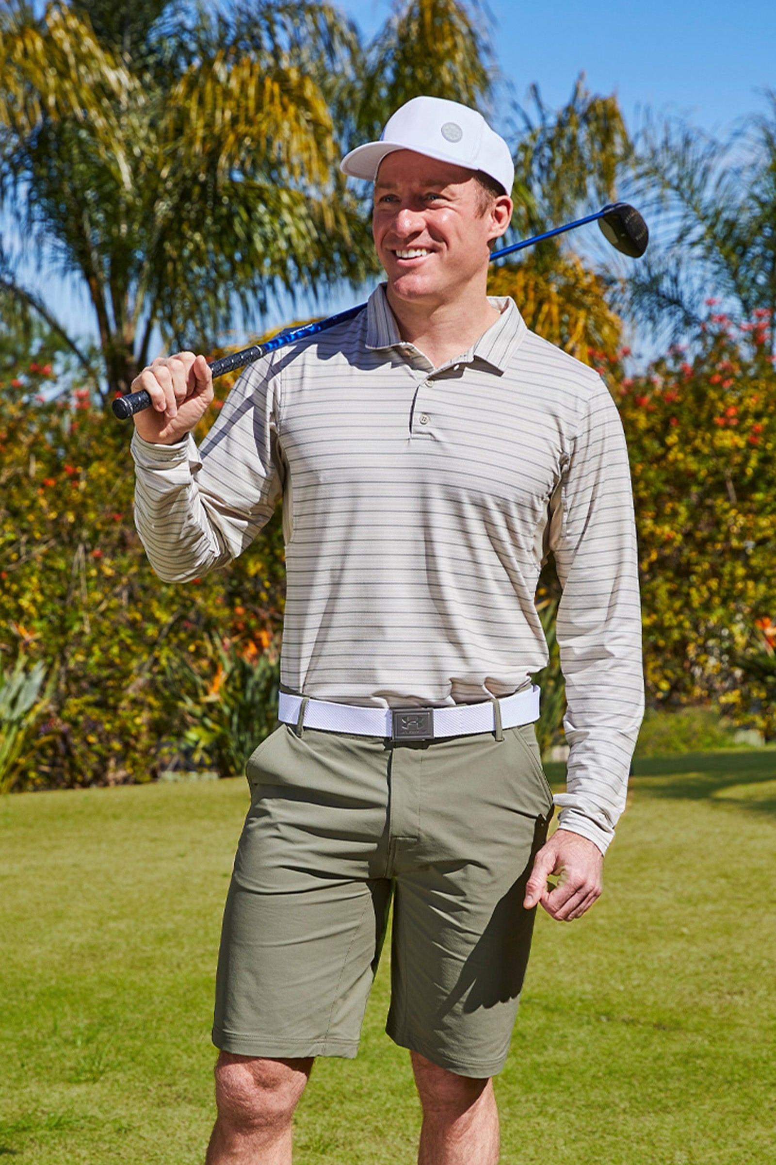 Men's Long Sleeve Performance Polo