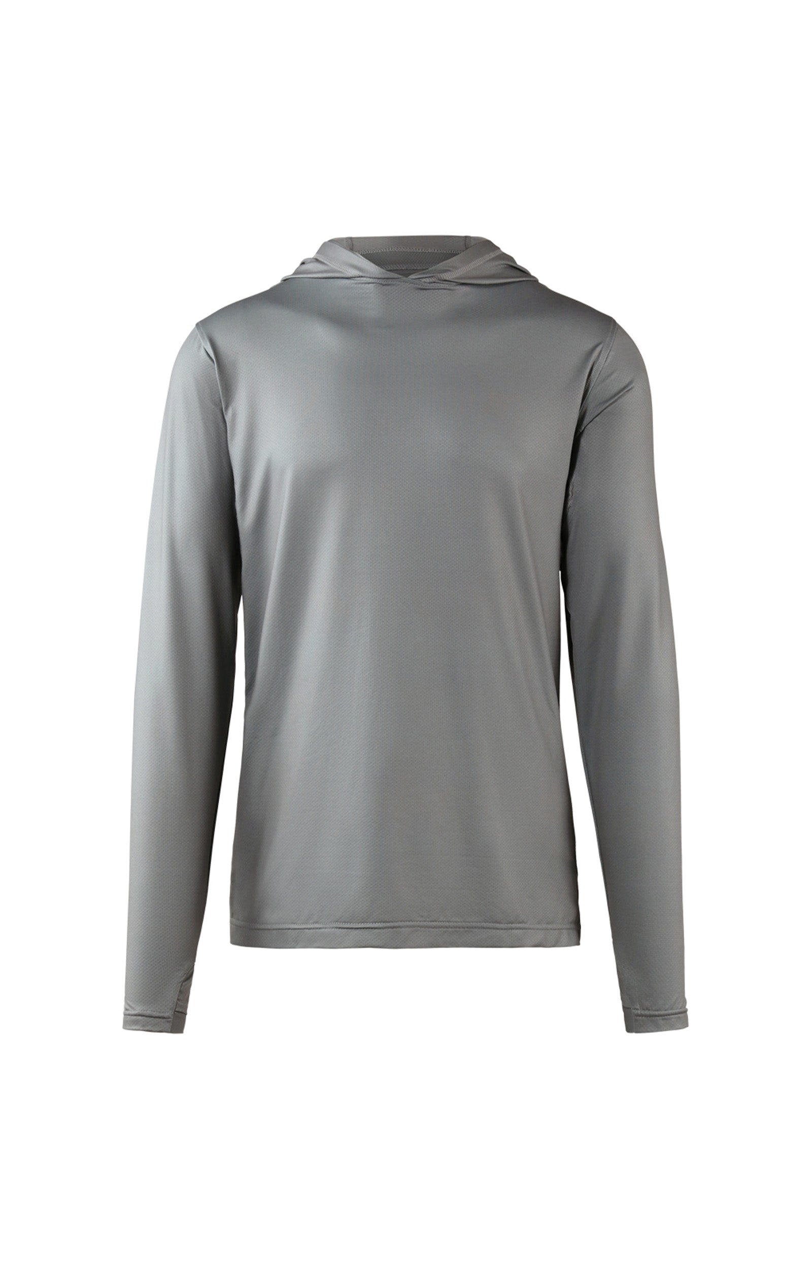 mens workwear sun performance hoodie in grey|grey