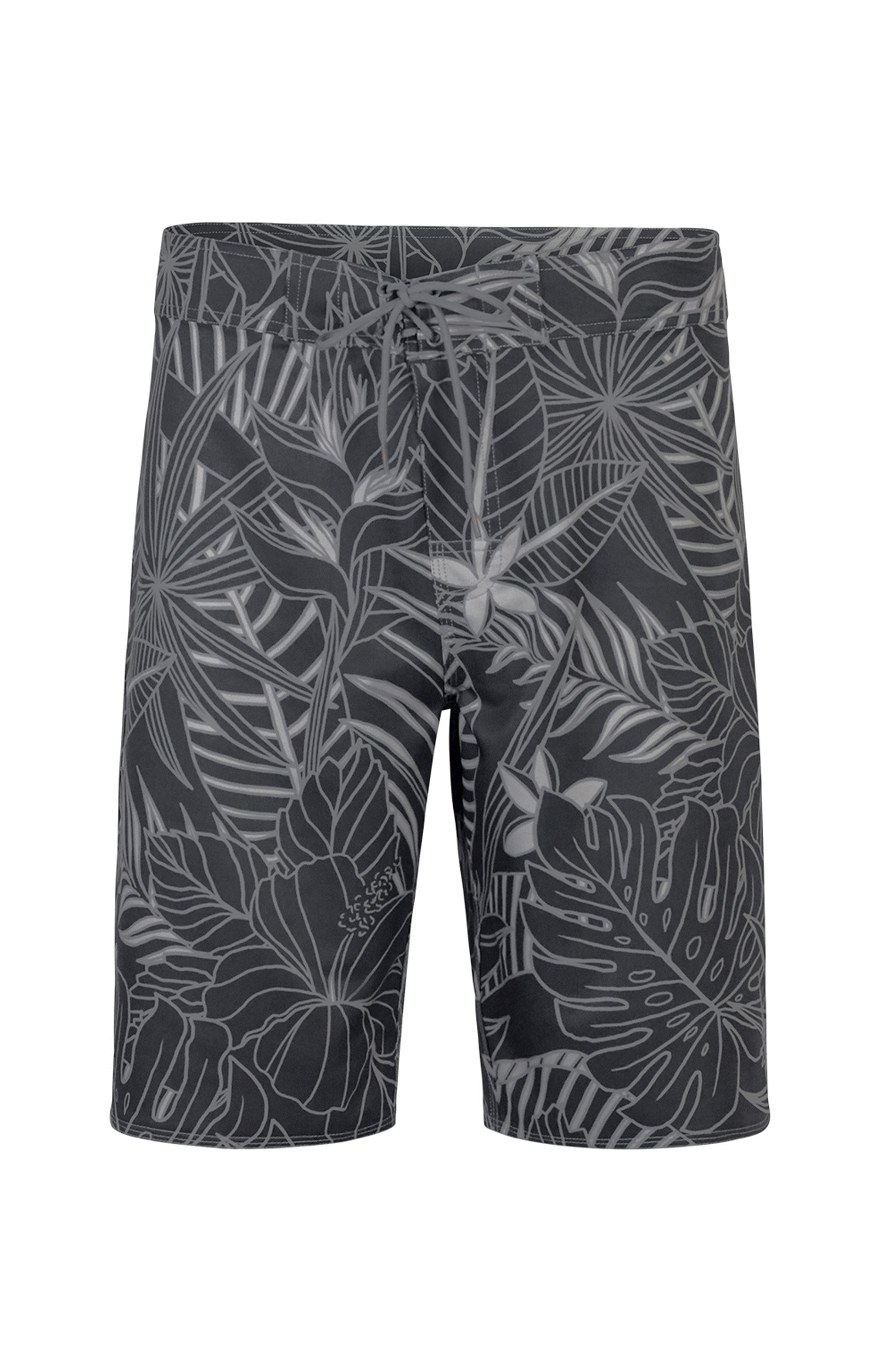 men's board shorts in charcoal oasis|charcoal-oasis